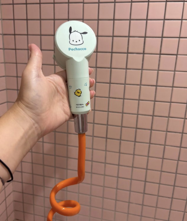 韓國 Bareunsoo X Sanrio 乘聯 旅行用 迷你過濾 花灑頭 ｜Travel Mini Filter Shower Head