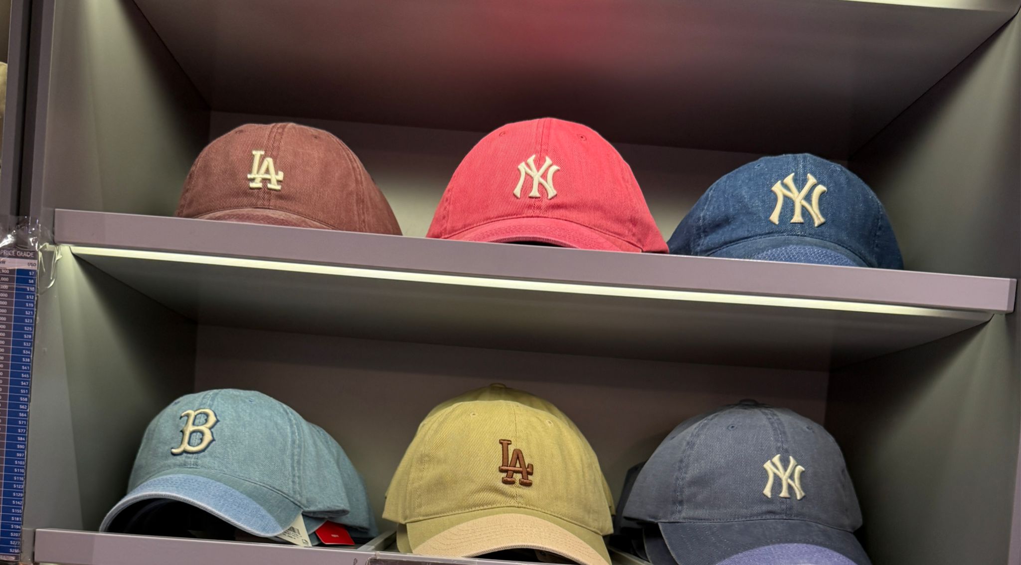 MLB cap denim 款 🧢 韓國連綫先有的折扣價