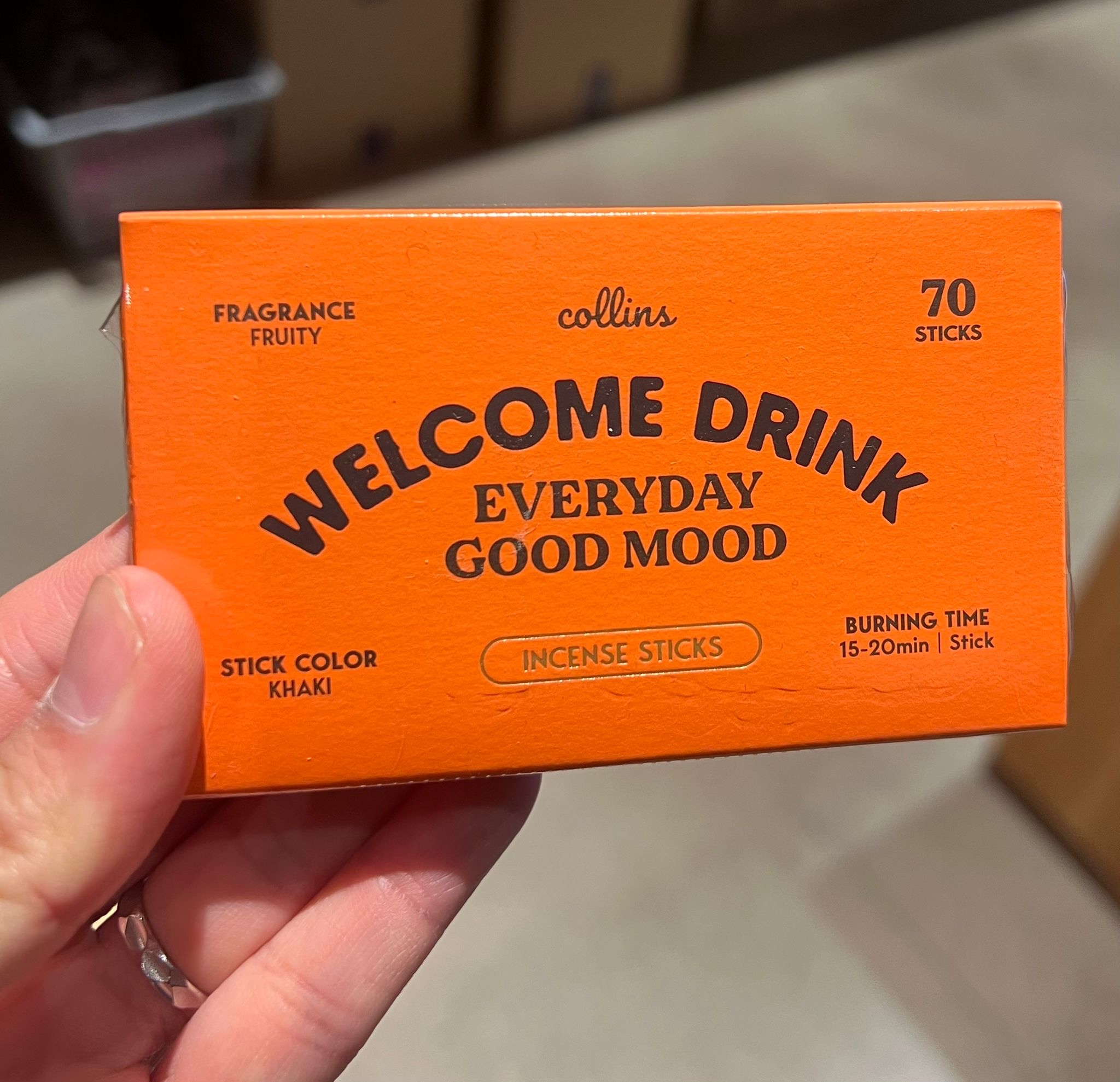 Collins 綫香鐵盒裝70入