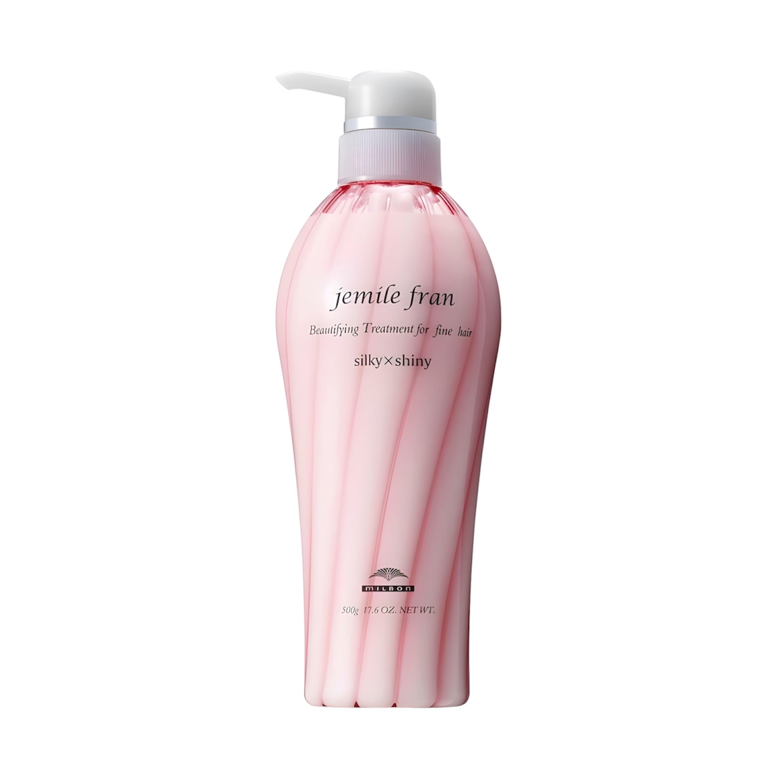 MILBON jemile fran Beautifying Treatment for Fine Hair - Silky X Shiny 絲滑亮澤護髮素（細軟及普通髮質適用）500g