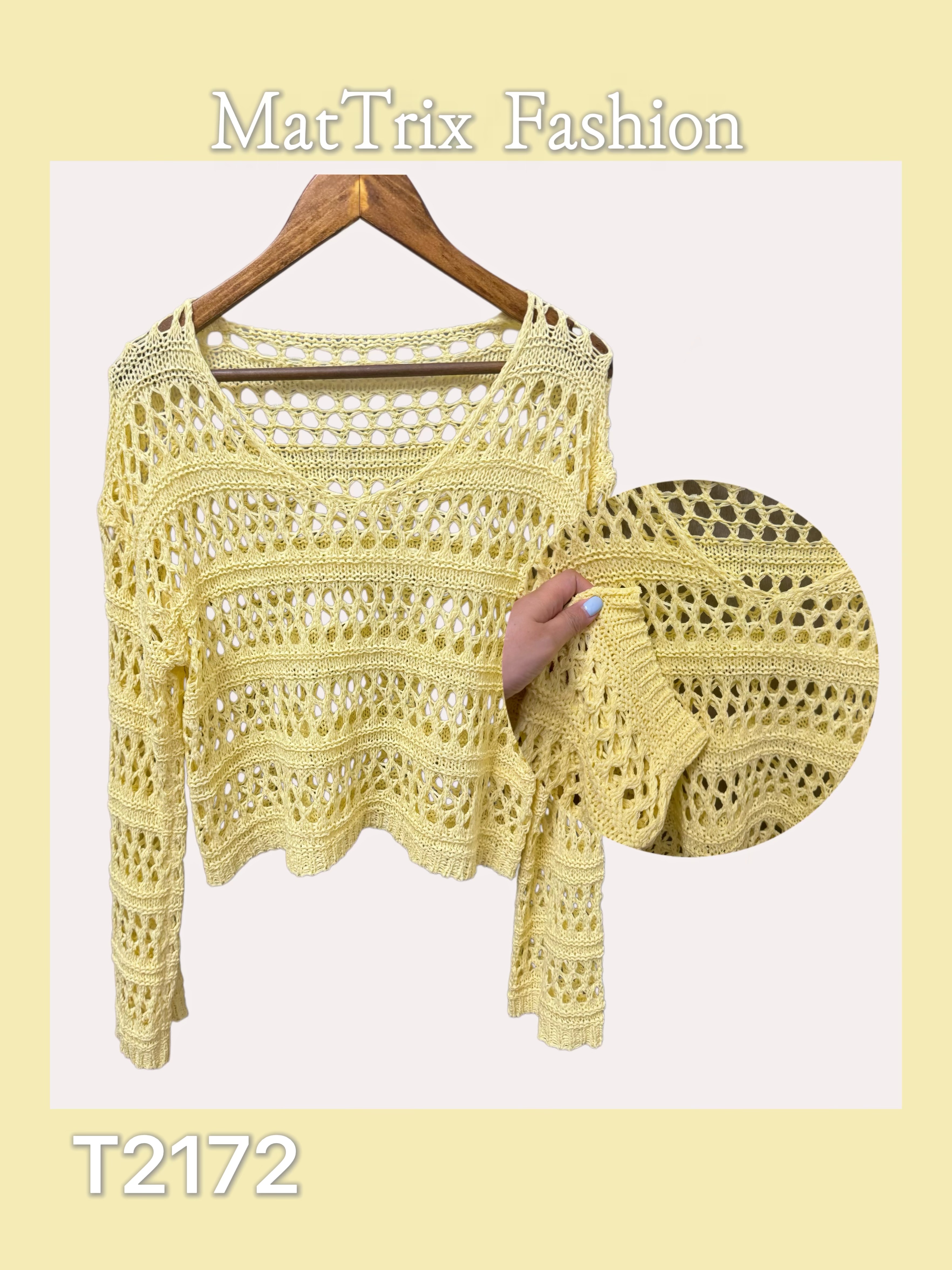 T2172線織網top 原價$239