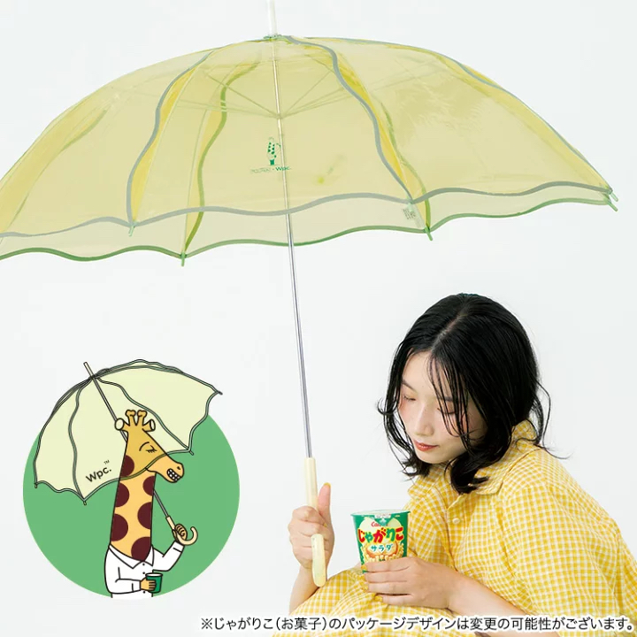 日本預訂📍日本WPC x Calbee長頸鹿波浪邊長遮 不包郵
