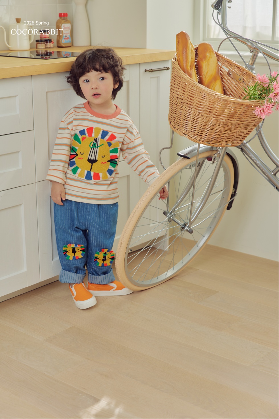 橫間獅子 Top / 獅子牛仔褲