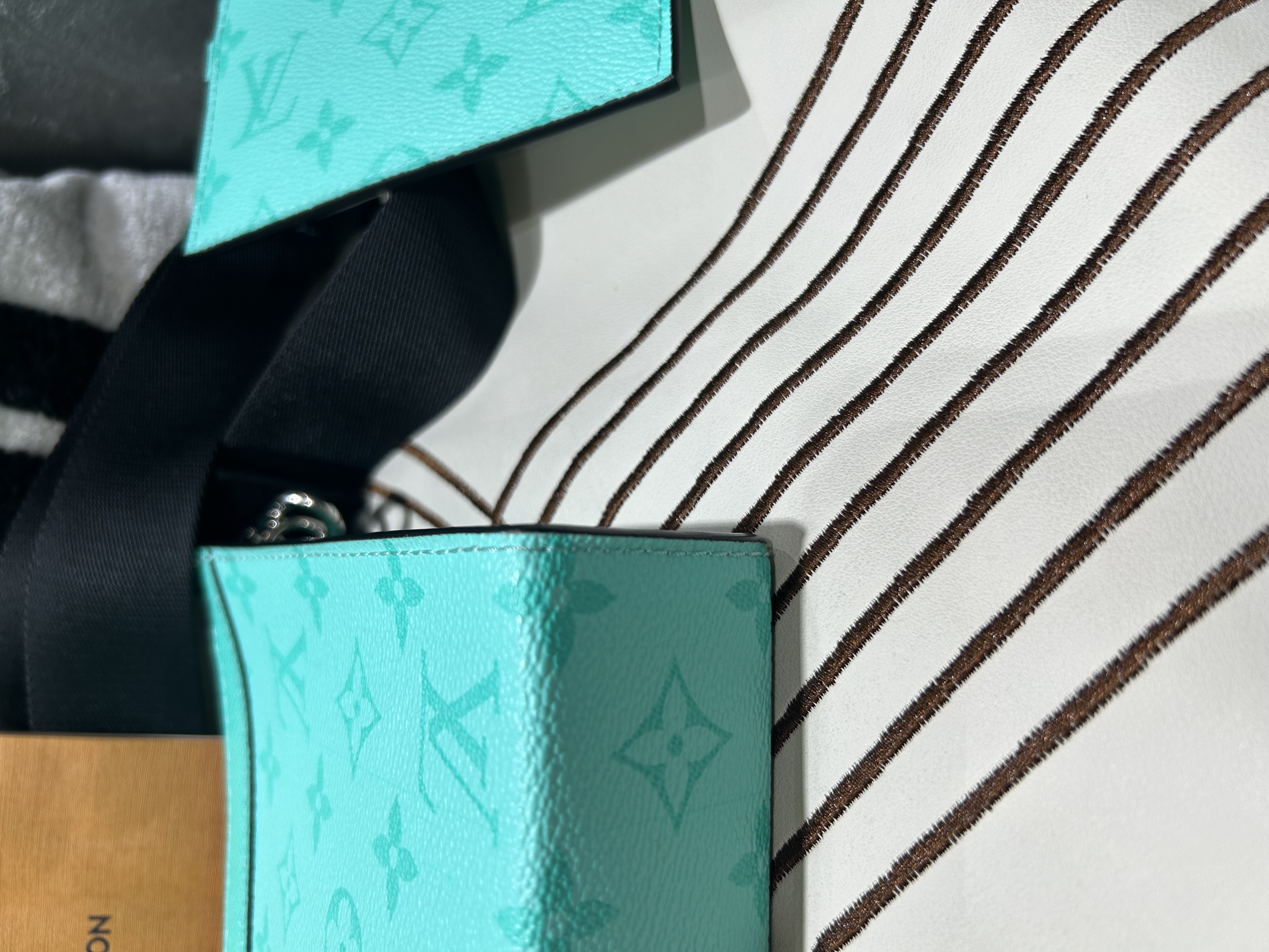 LV Taigarama Gaston Wearable Wallet Shoulder Bag M30934 限量色100%Authentic,  99new ✅專門店收據✅nfc✅ zip pouch ✅塵袋✅肩帶