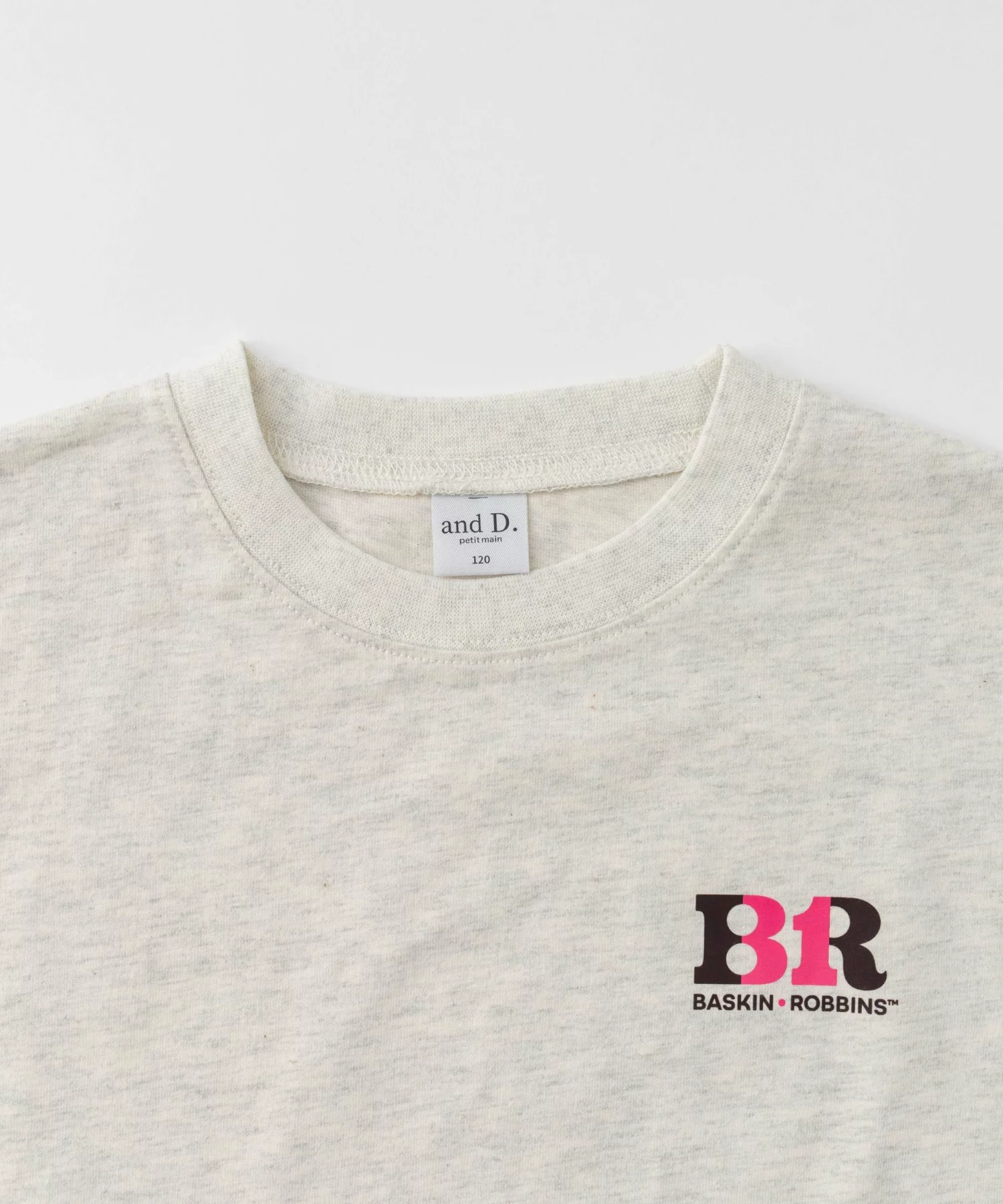 🆕【⭐訂購⭐】🇯🇵日本直送 🌀Baking Baskin-Robbins系列 復古手繪風 拼色袖 短袖 tee［2款選］🌀 [ELHA-0033][260908]