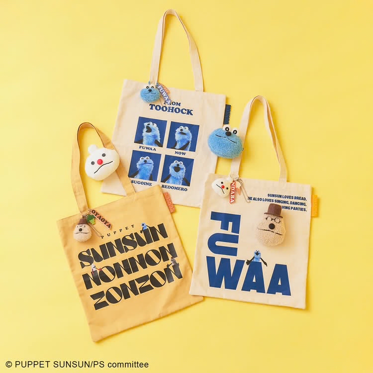 日本預訂📍日本Accommode x Puppet SunSun系列 - Tote Bag