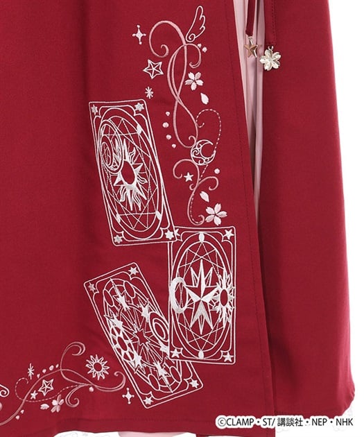 《Pre-Order》Skirt 刺繡長裙｜Cardcaptor Sakura X axes femme collection 第二彈 (26SK128-P)