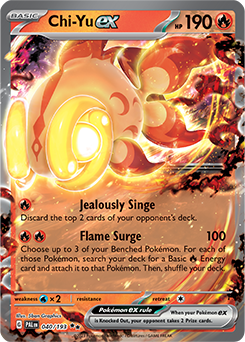 Pokemon TCG Card Game - Chi-Yu ex 040/193