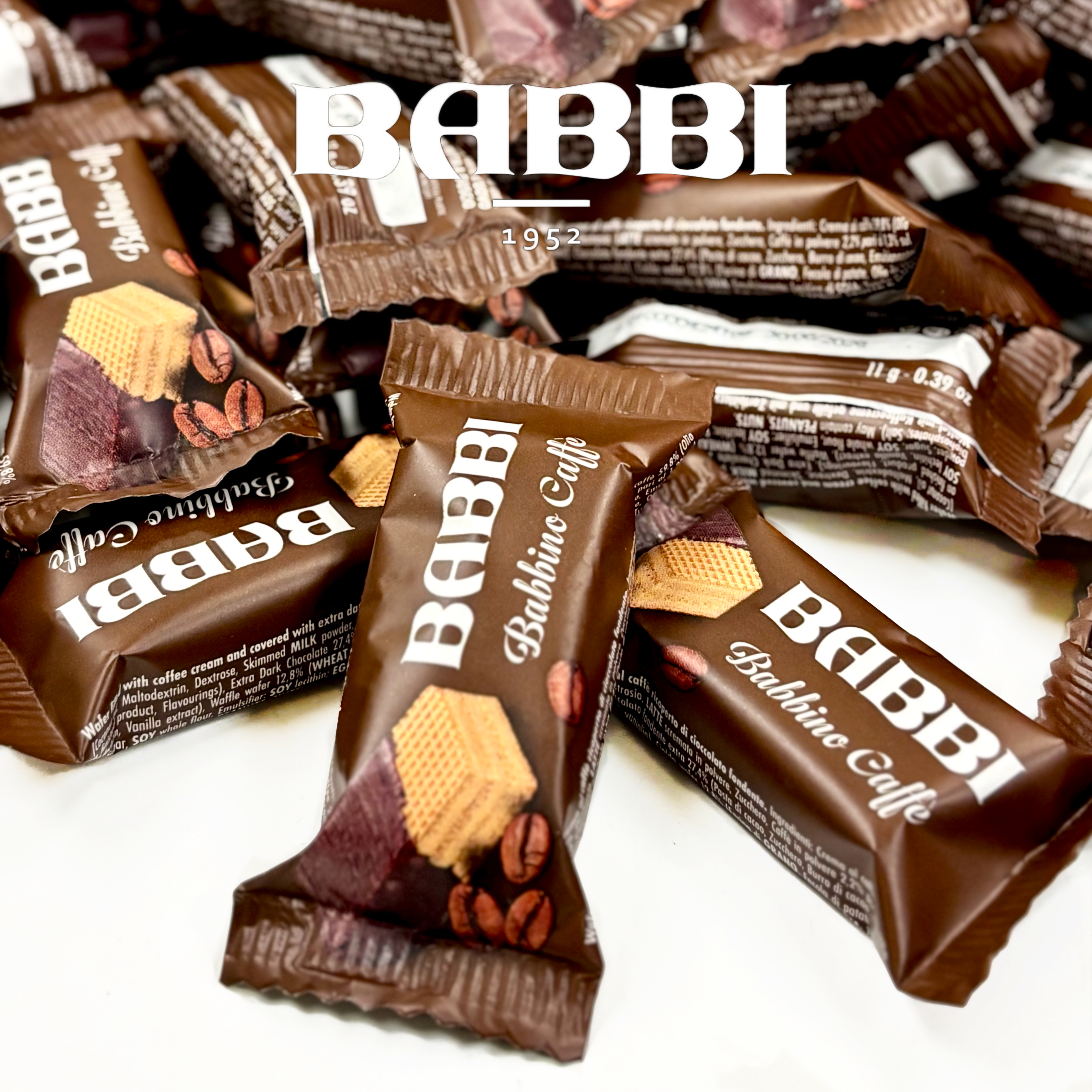 ♻️意大利 迷你咖啡黑朱古力威化 Italy Babbi Coffee Babbini Chocolate Wafers