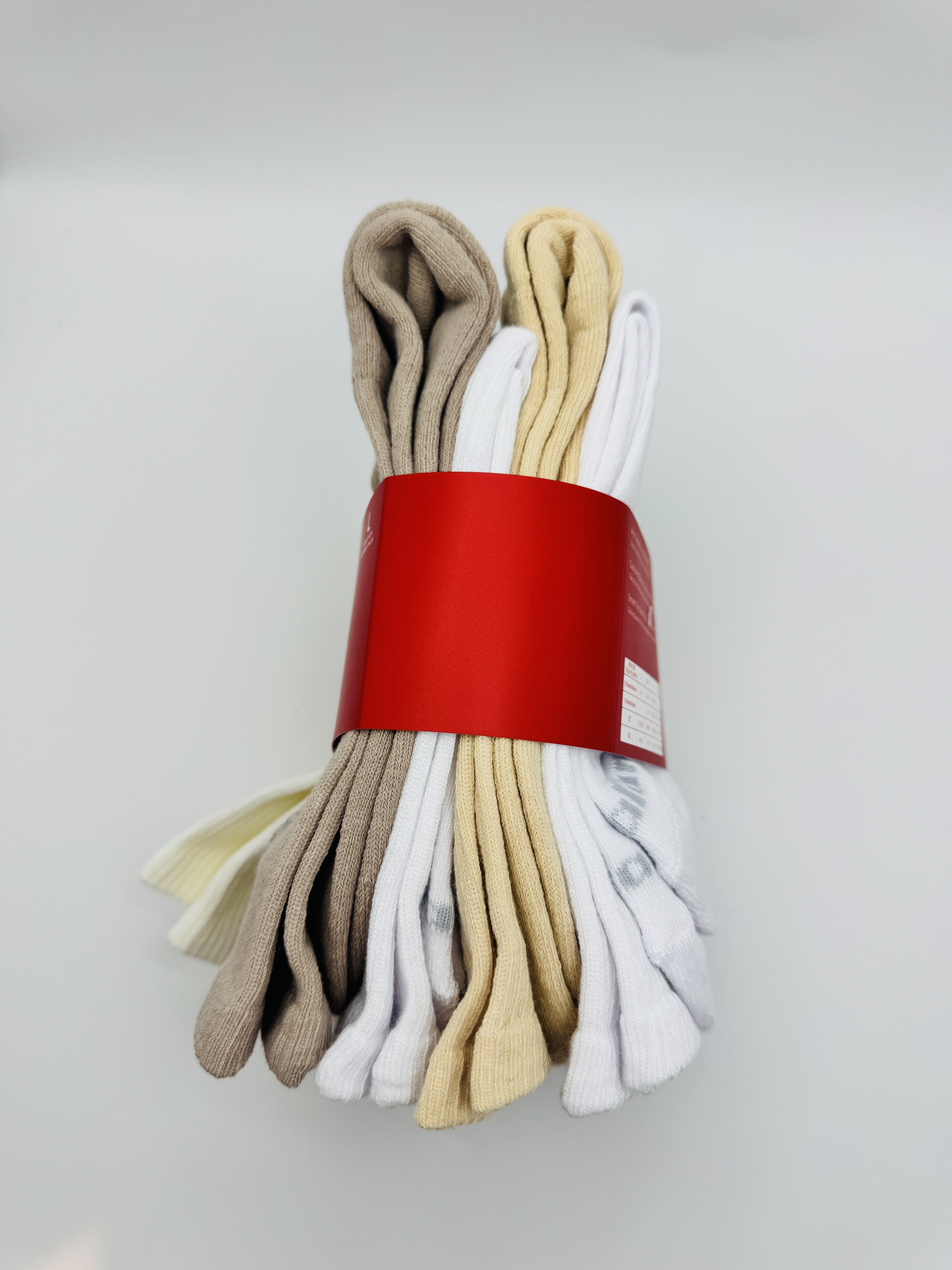 New Balance 淨色襪六對裝（香港現貨）