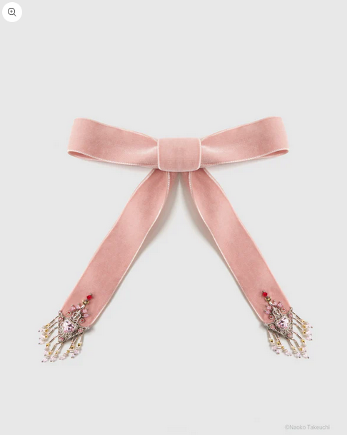 《Pre-Order》Sailor Moon crystal silver tip velvet long ribbon｜tanakadaisuke X Pretty Guardians Sailor Moon (26S44-P)