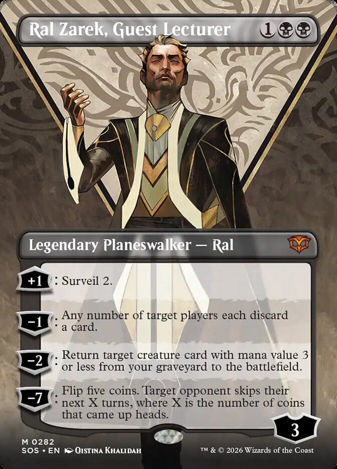 [EN] Ral Zarek, Guest Lecturer [SOS-282] M