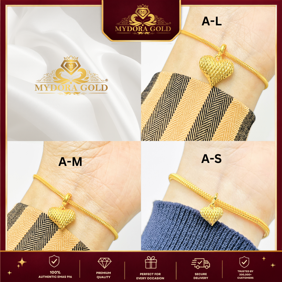 MYDORA Charm Radiant Love Gemuk (5G) l EMAS 916/22K