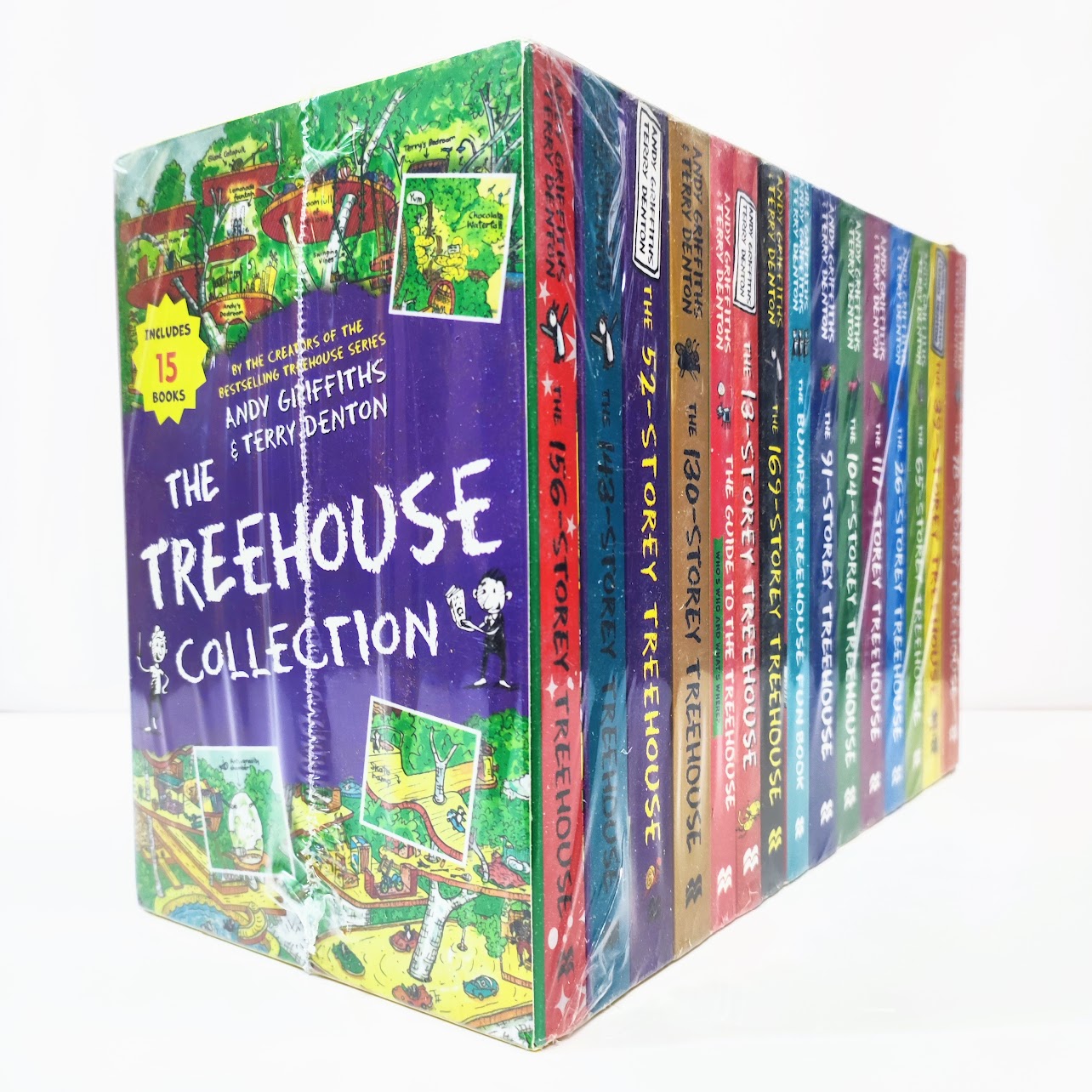 The Storey Treehouse Collection 15 books  | 8-12歲 | 小屁孩樹屋歷險記  B054