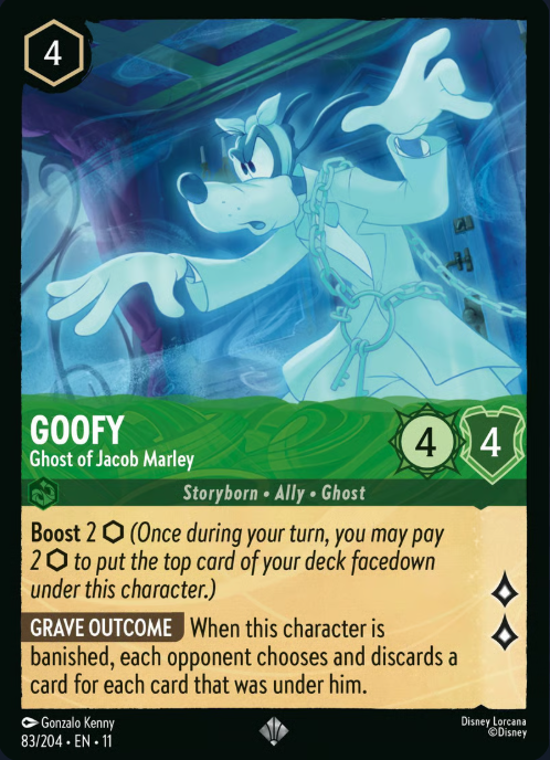 83/204 Goofy - Ghost of Jacob Marley SR