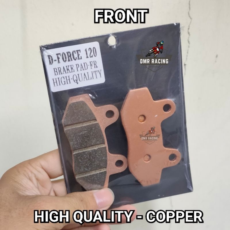 D FORCE 120 160 Front Rear Brake Pad Unit (Motocross D-FORCE/MXF110 125 140)