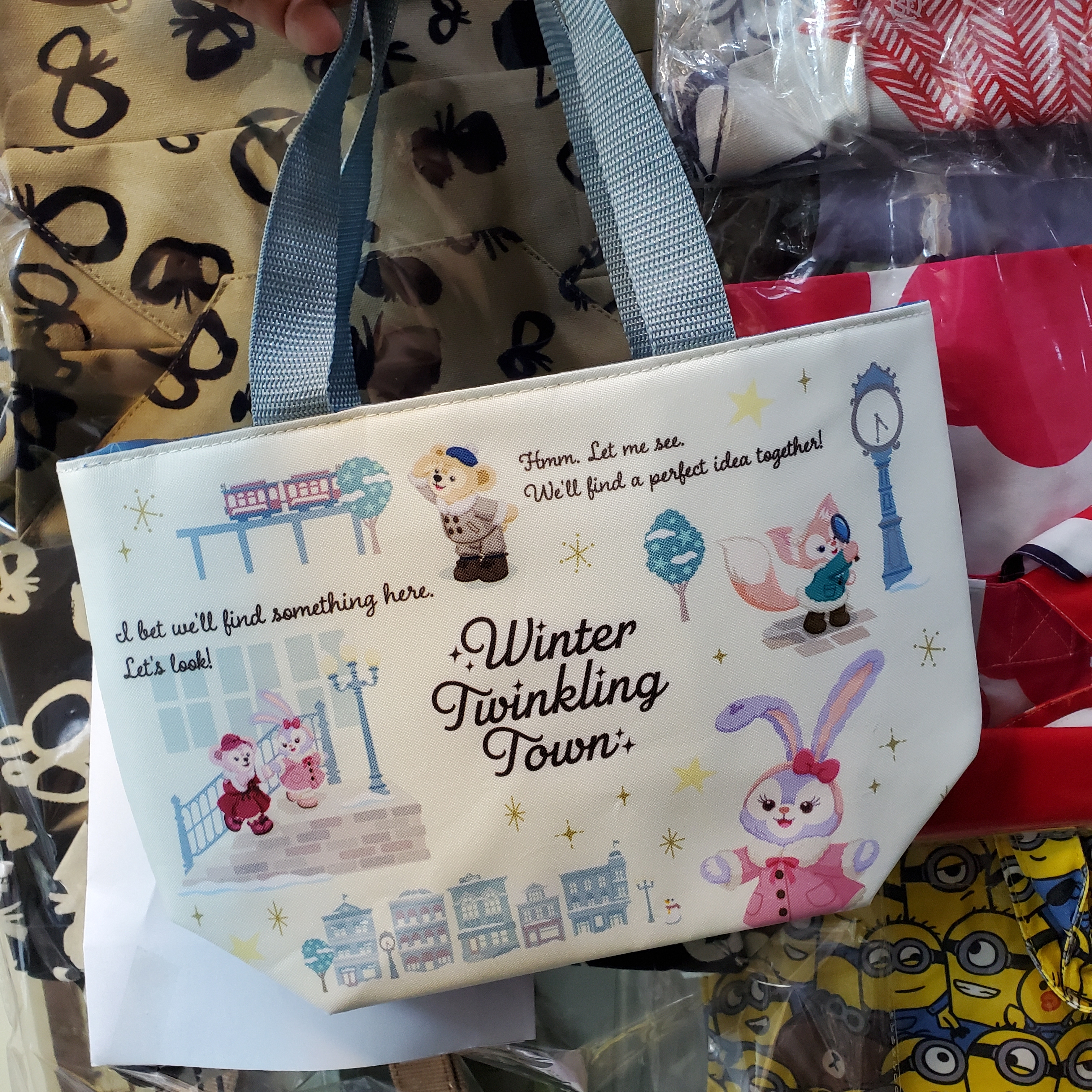 [現貨] [東京迪士尼] Winter Twinkling Town|餐袋 {TF2210270}