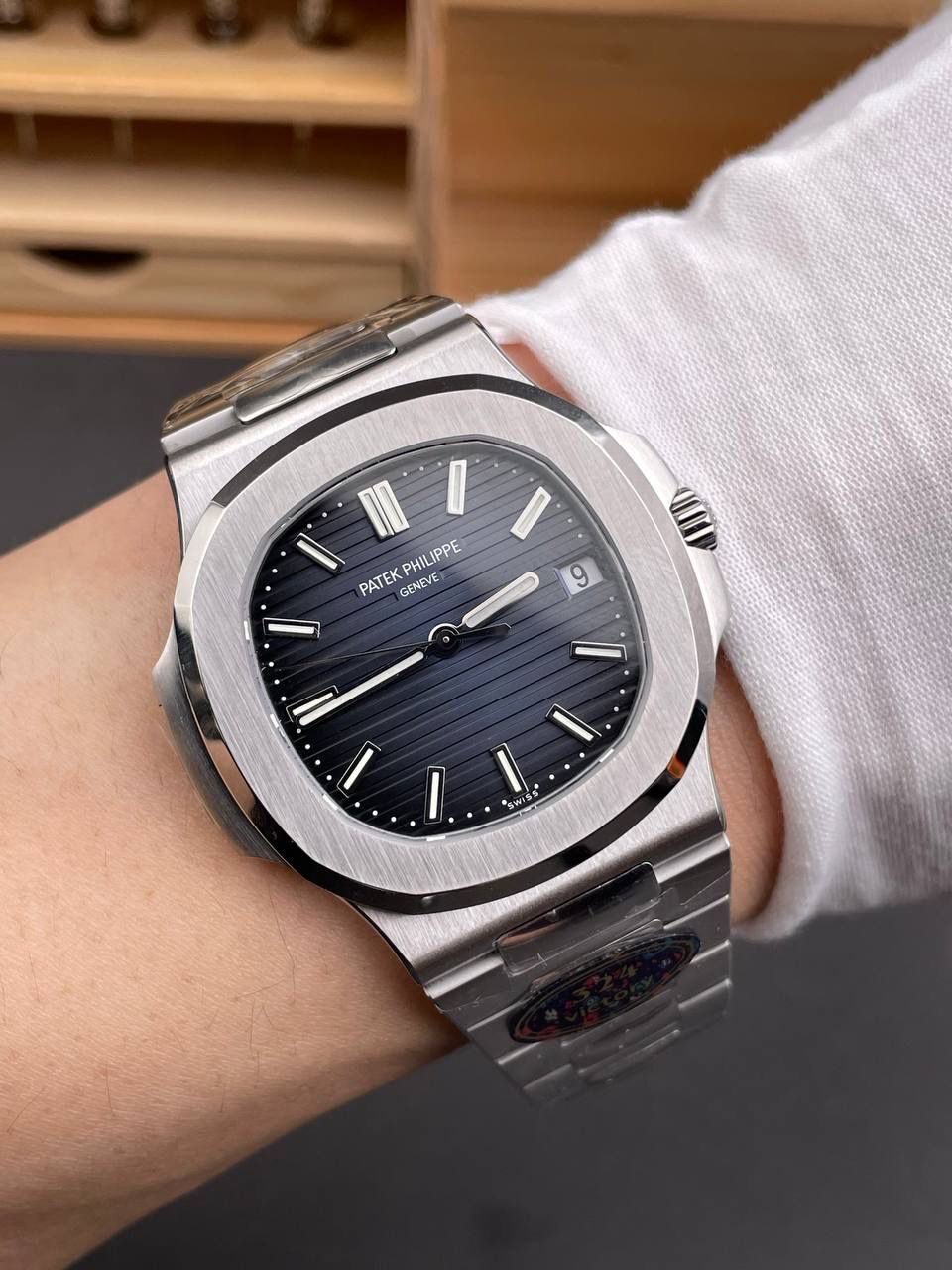 鹦鹉螺5811 蓝/41mm/330机/配重145G😍💯🤍