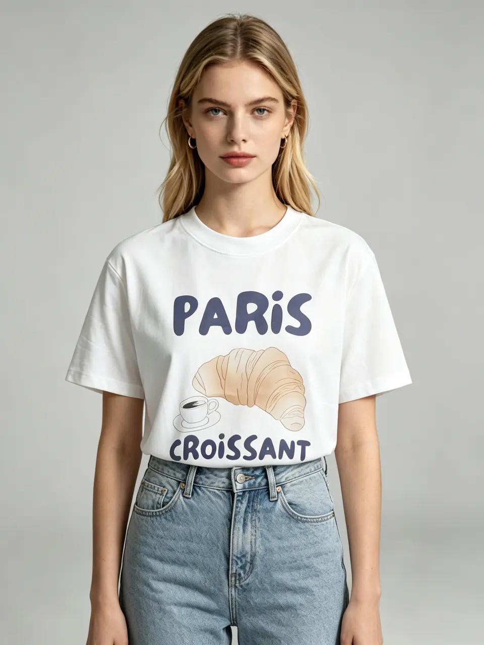［訂購］M018 Paris Croissant Tee