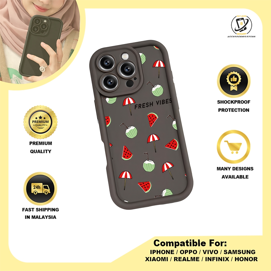 TPU DESIGN CASE PHONE FOR IPHONE - DESIGN SIMPLE F