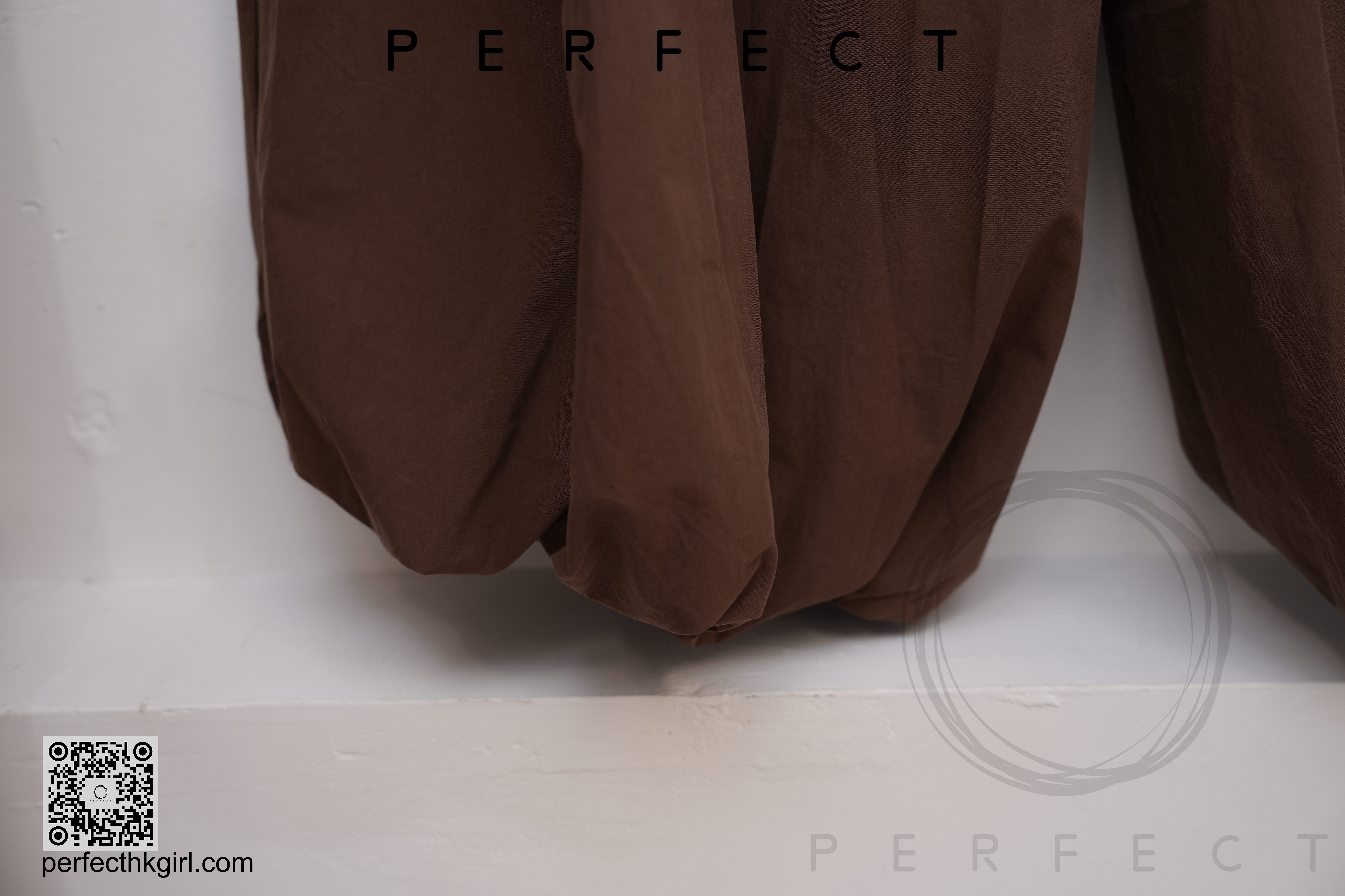 P0032_百搭舒適燈籠褲（大地啡色）