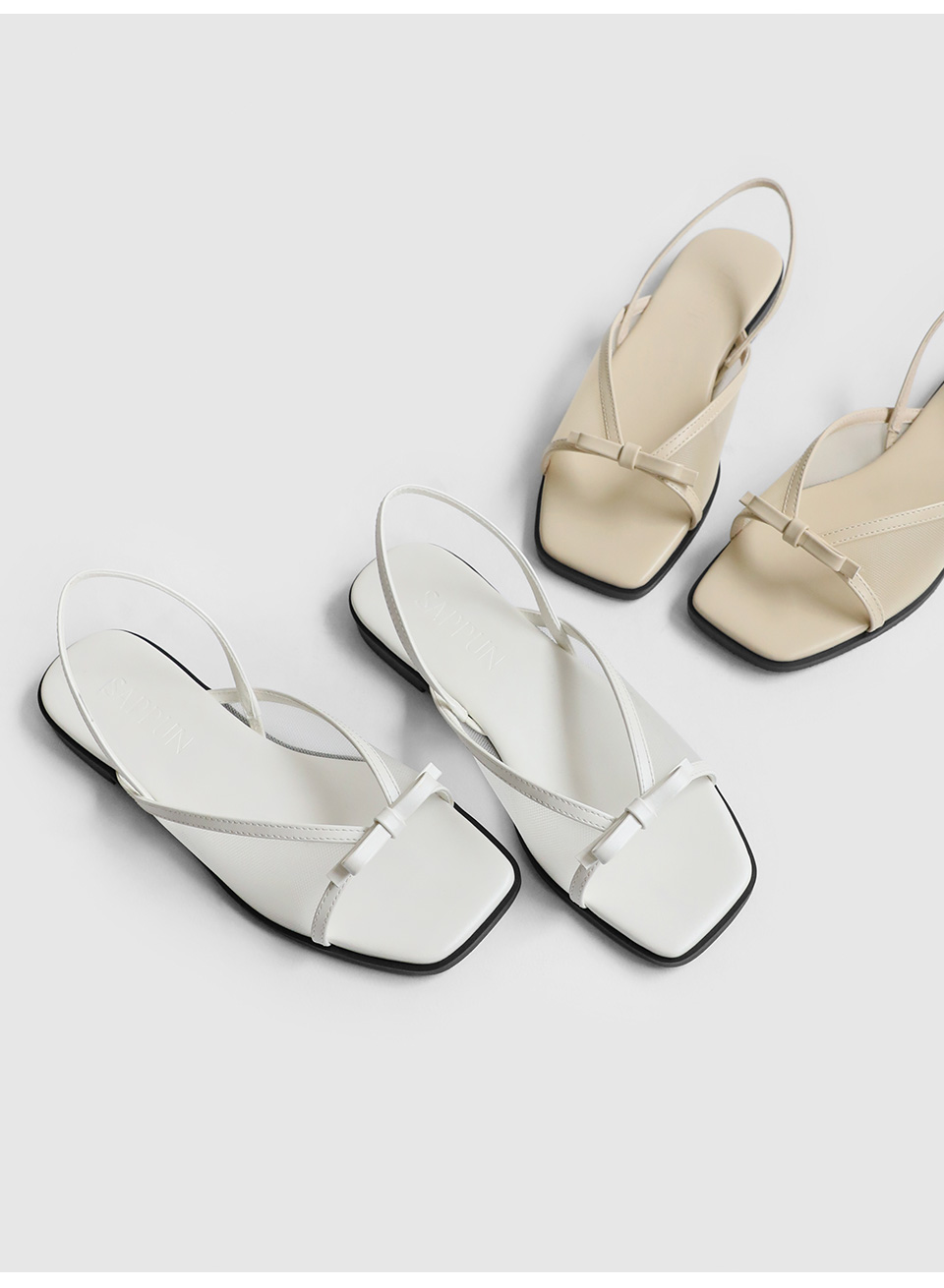[代購] Sappun Berian Ribbon Sandals (1.5cm)
