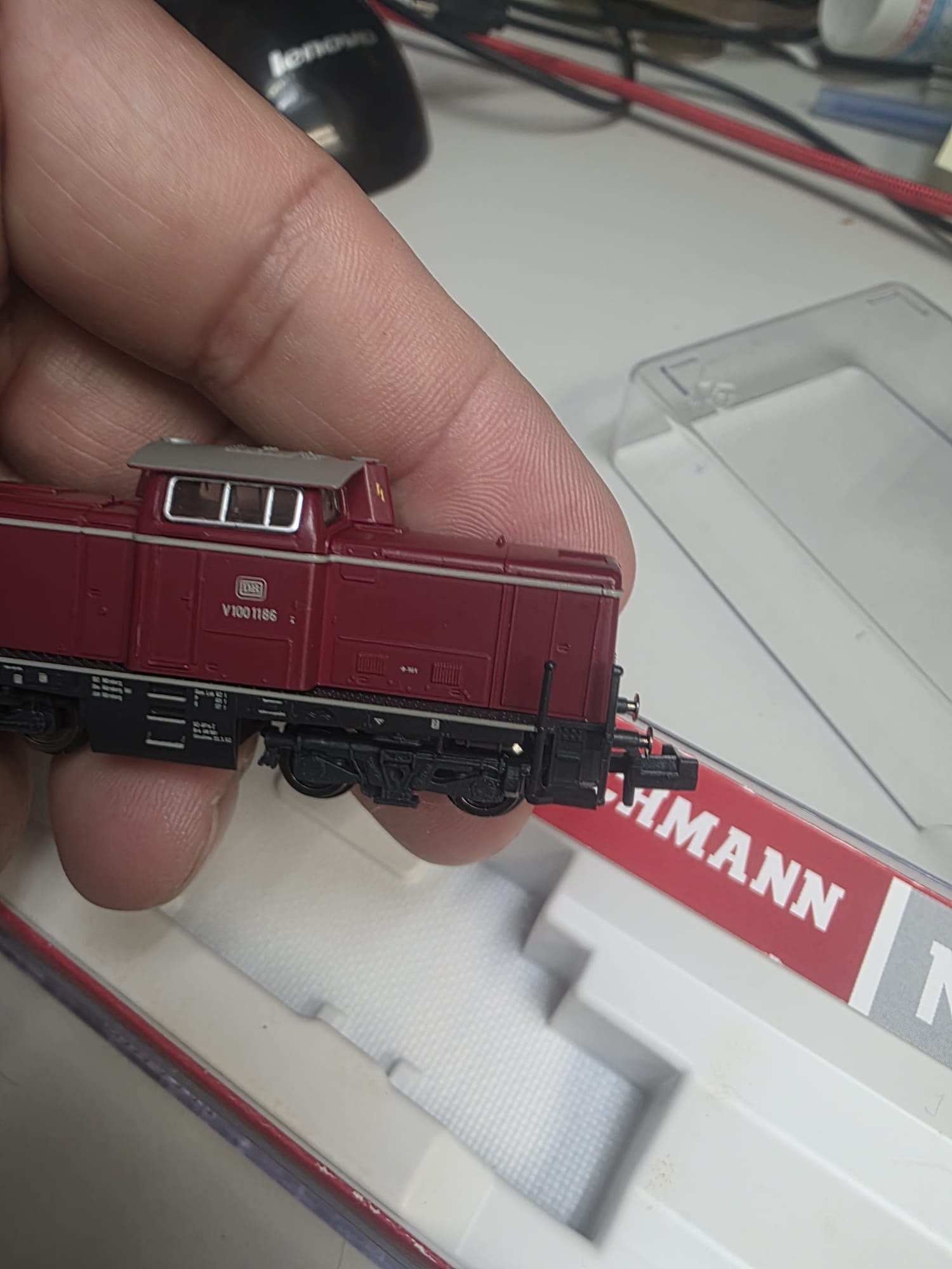 🚂 絕版經典！FLEISCHMANN 723006 V100 N規機車