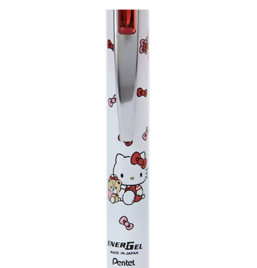 🇯🇵 HELLO KITTY x Pentel ENERGEL 0.5mm 原子筆 黑色