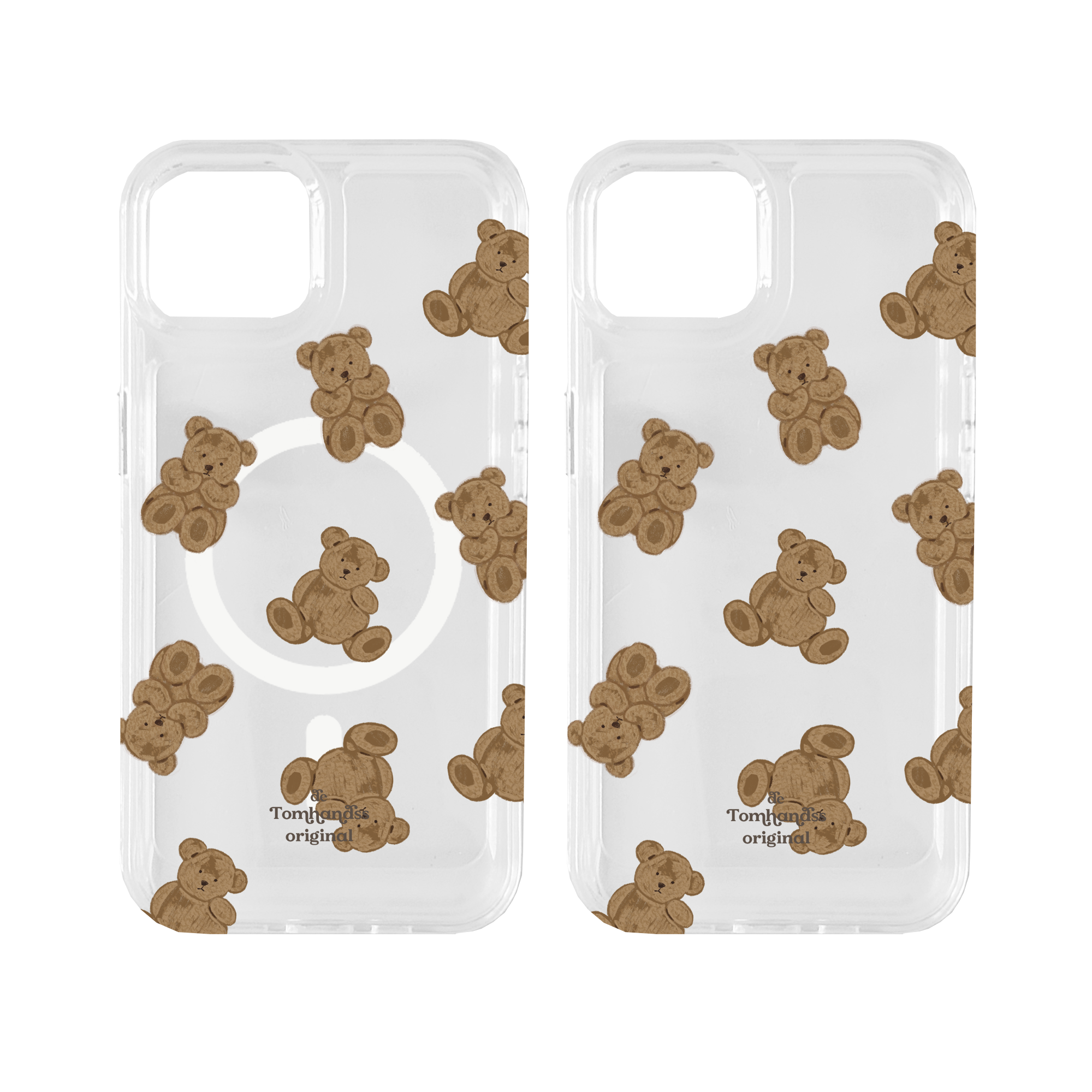 【The Childhood Teddy】透明MagSafe iPhone Case