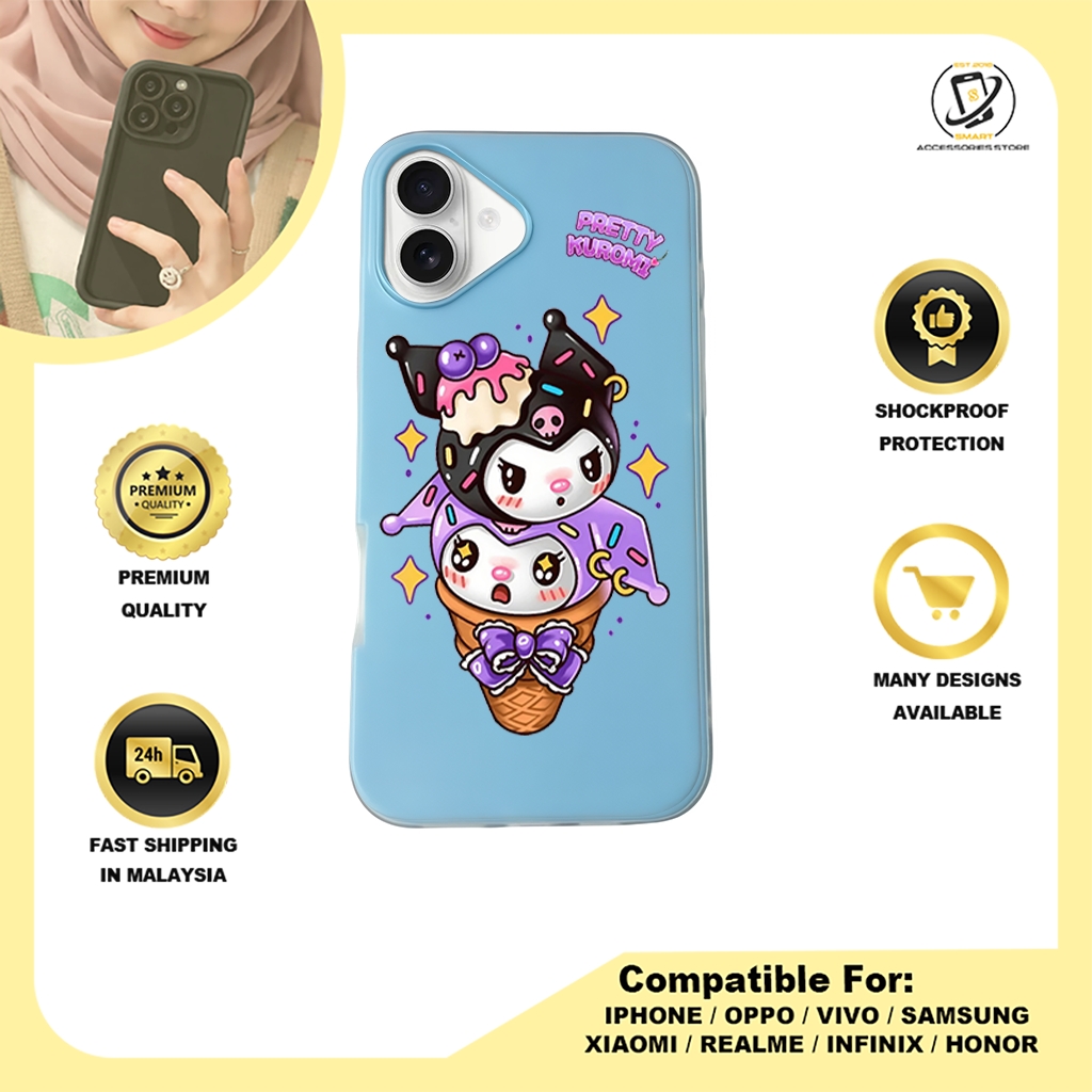 JELLY CASE PHONE FOR IPHONE - DESIGN KUROMI A