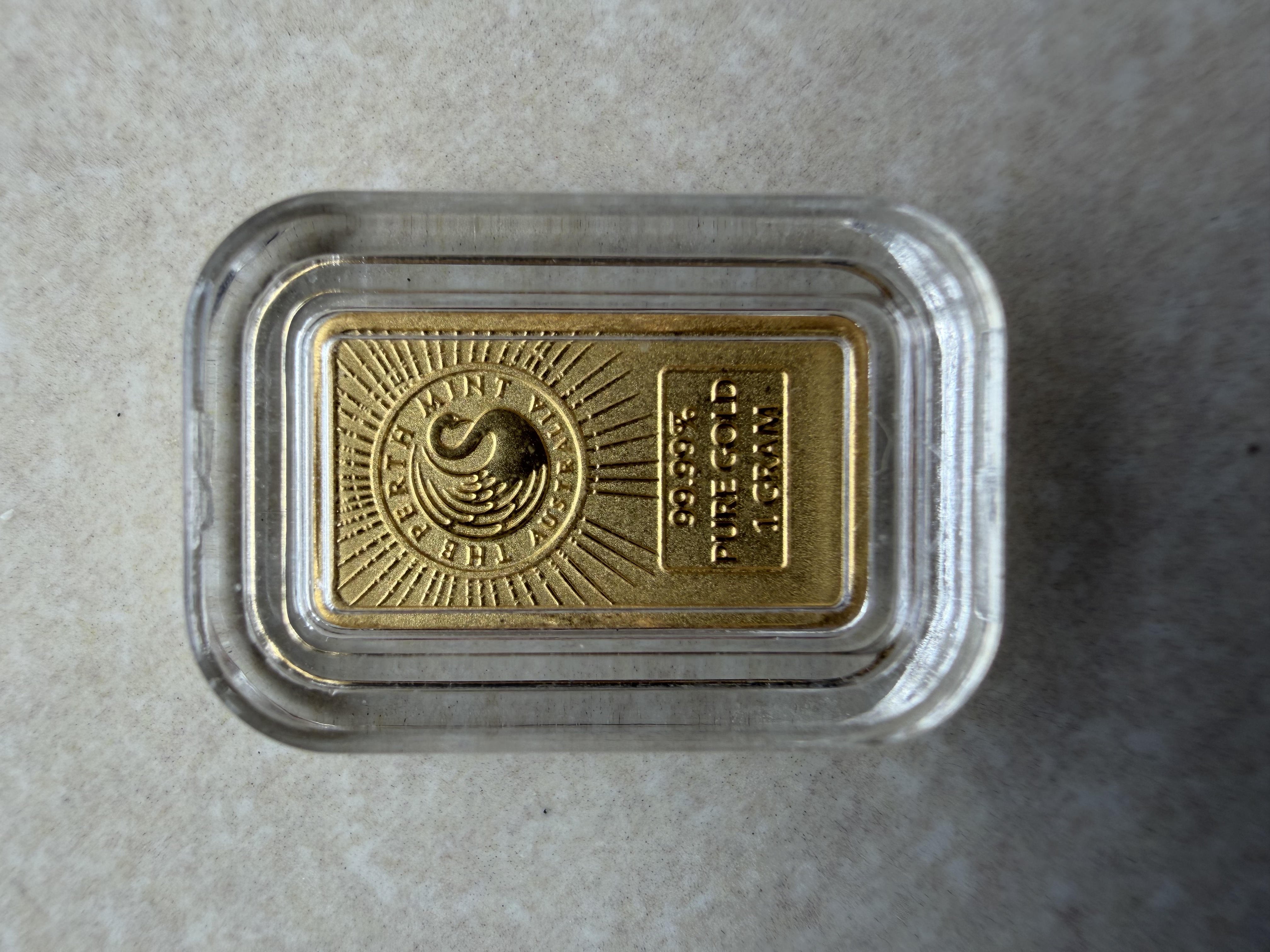 PERTH MINT Dune 1g 🇦🇺 Australia Limited Gold Bar Emas 999.9 with Sleeve 澳洲电影沙丘沙虫限量金条