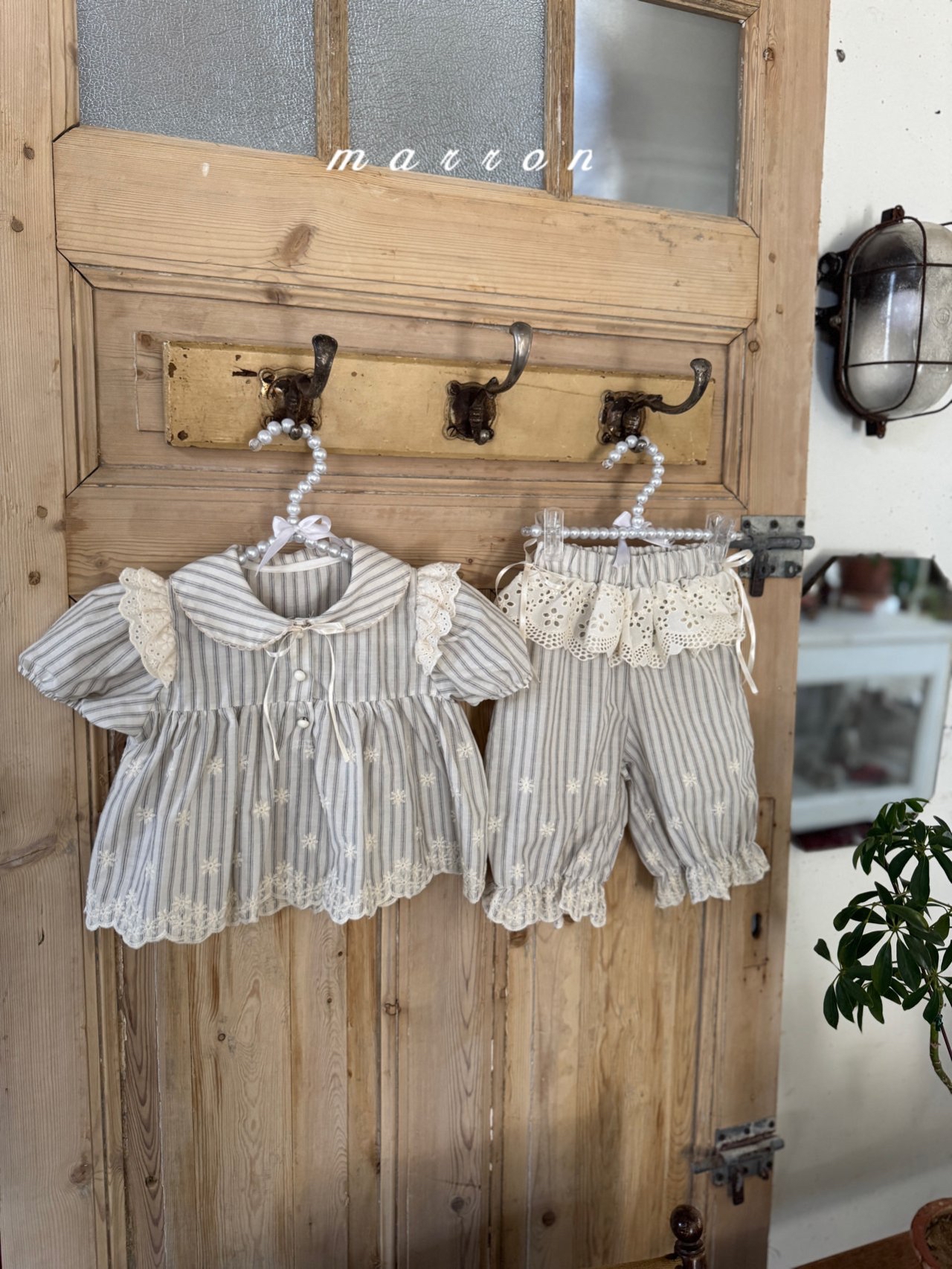 🇰🇷Marron blouse