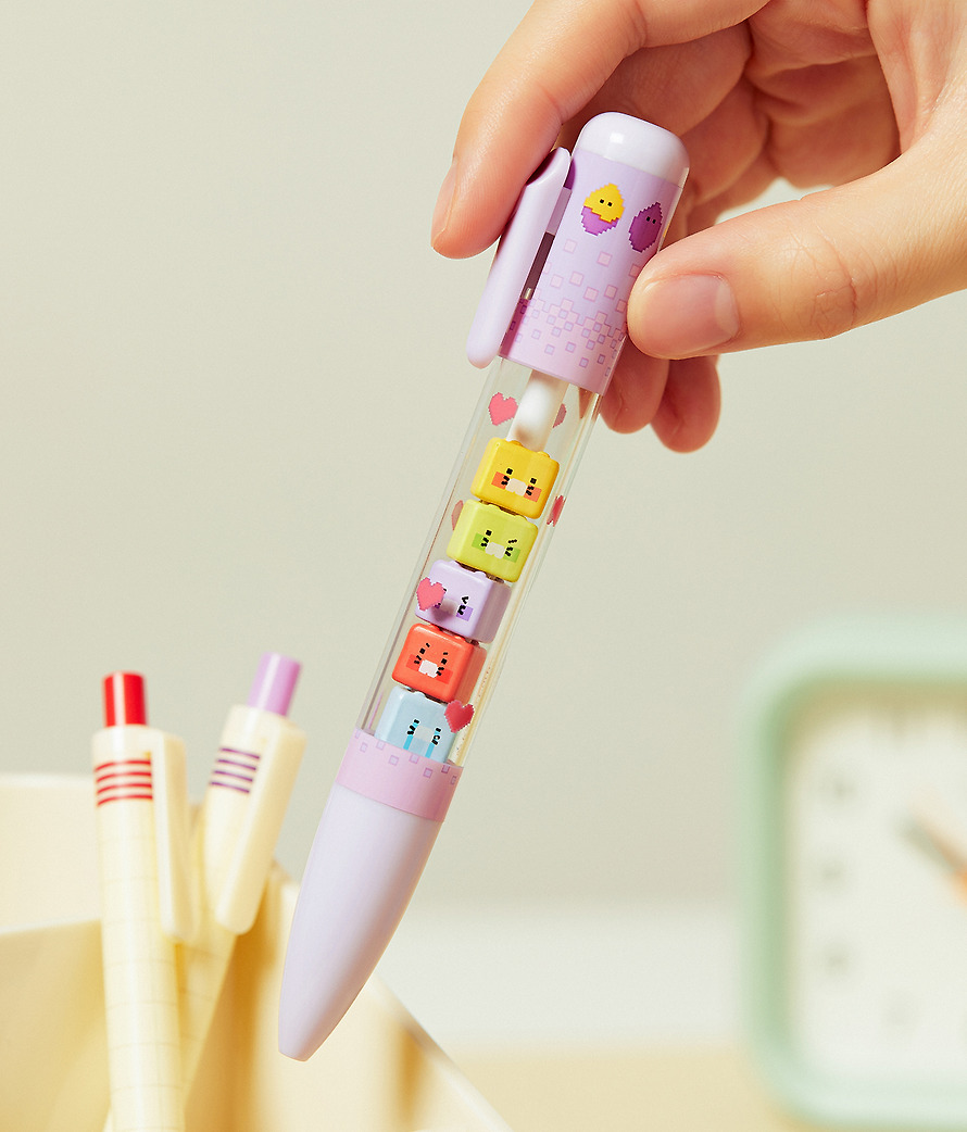 方塊春植 原子筆