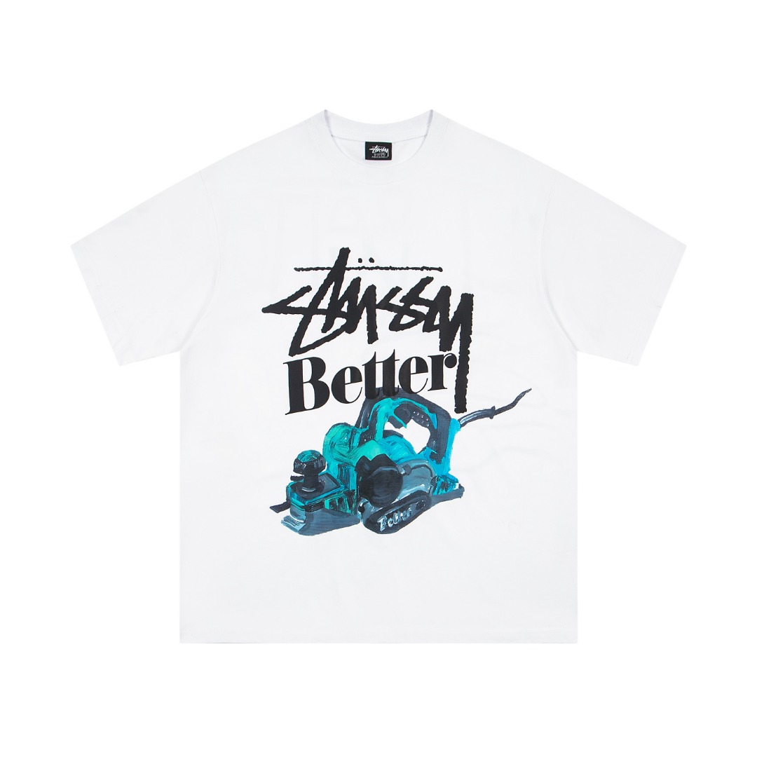 Stussy & Better Gift Shop Built Better Tee