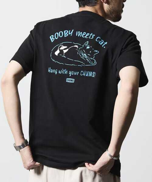 預訂 Chums Booby meets cat.短袖Tee [貨號26A444]