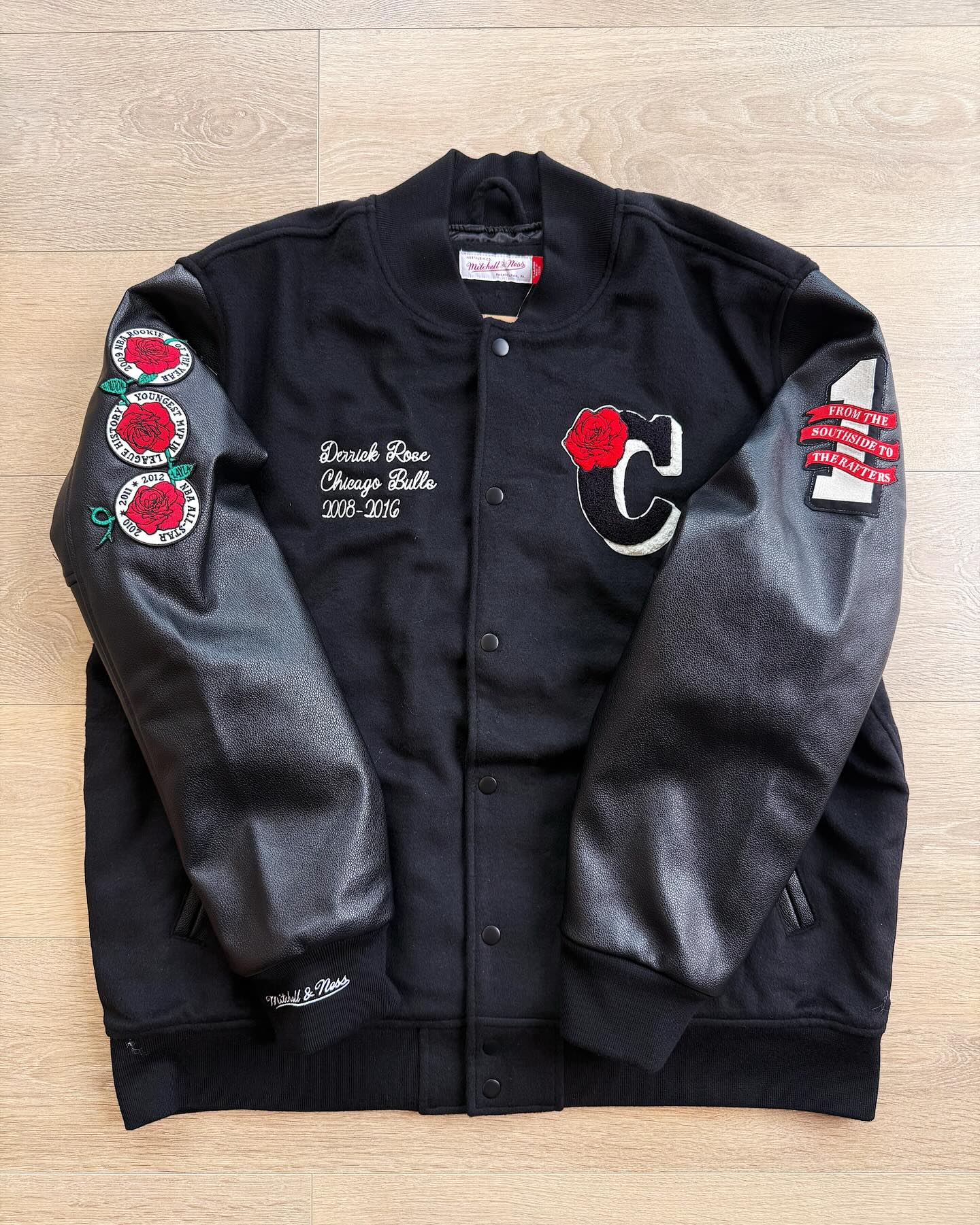 🌟M&N Derrick Rose Retirement Jacket