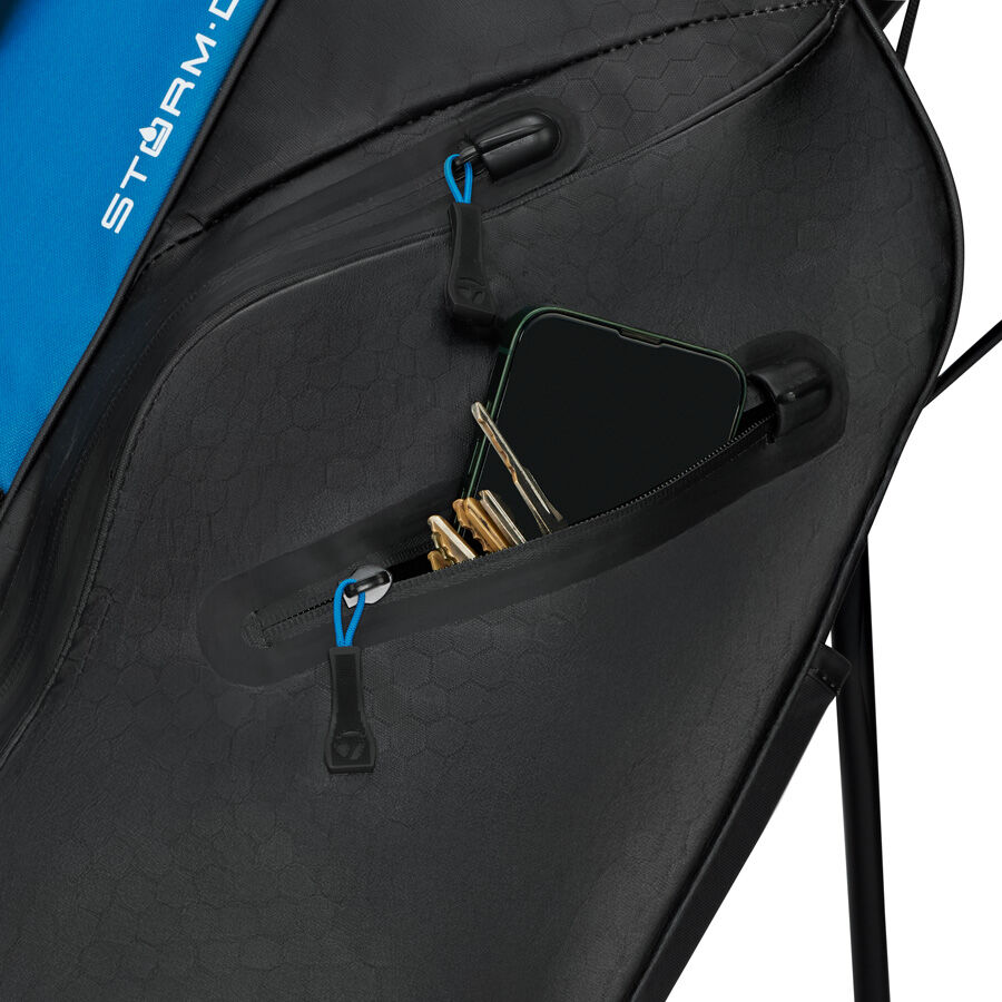 TAYLORMADE STORM DRY 防水支架包 黑藍