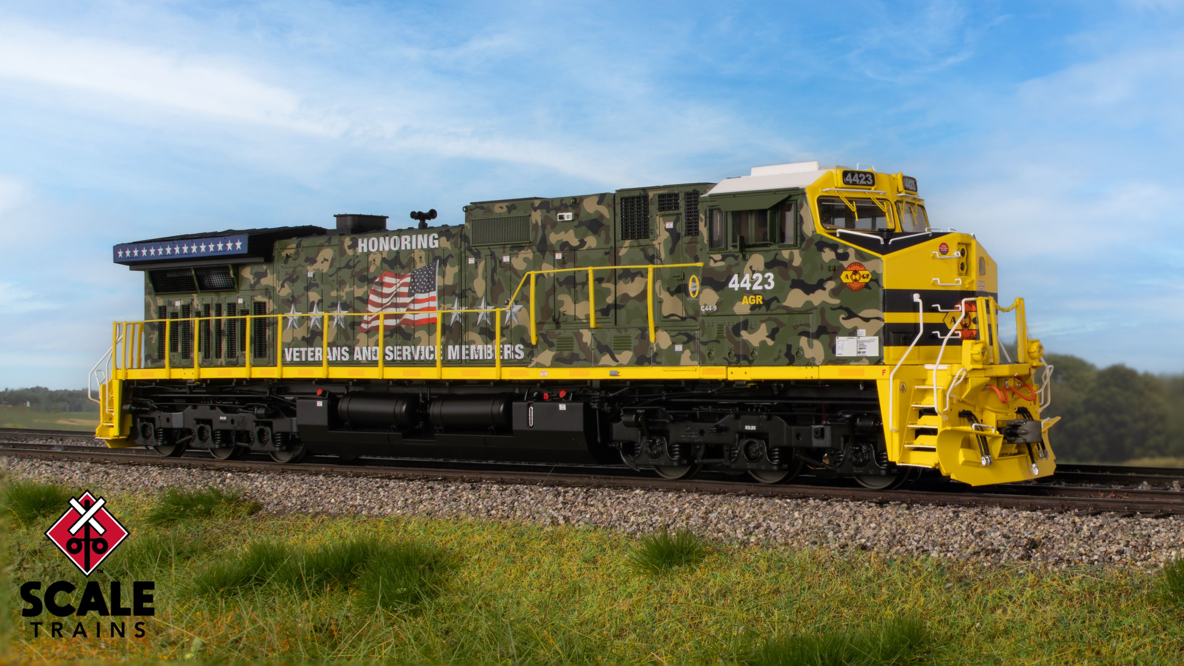 DASH 9-44CW, Alabama & Gulf Coast/Honoring Veterans #4423