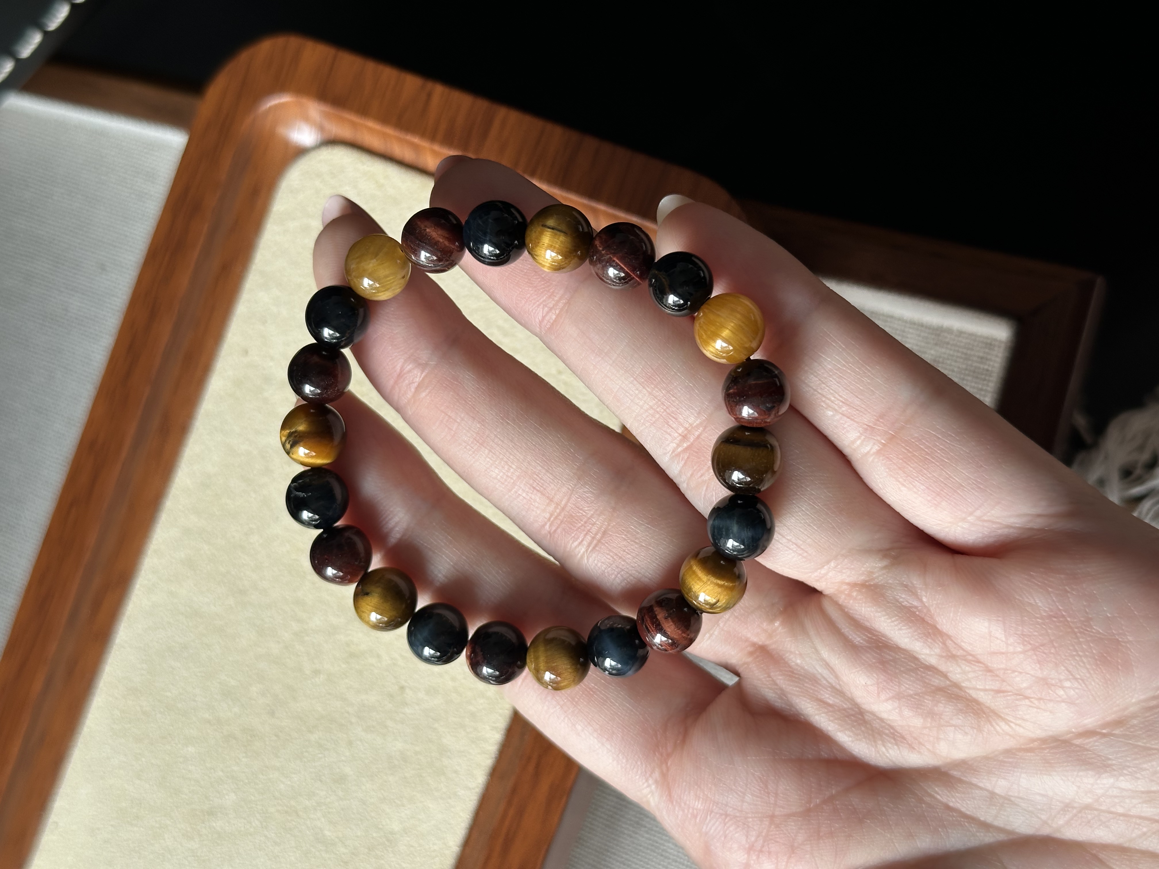 彩虎眼 ｜ Mix Tiger’s Eye 8mm