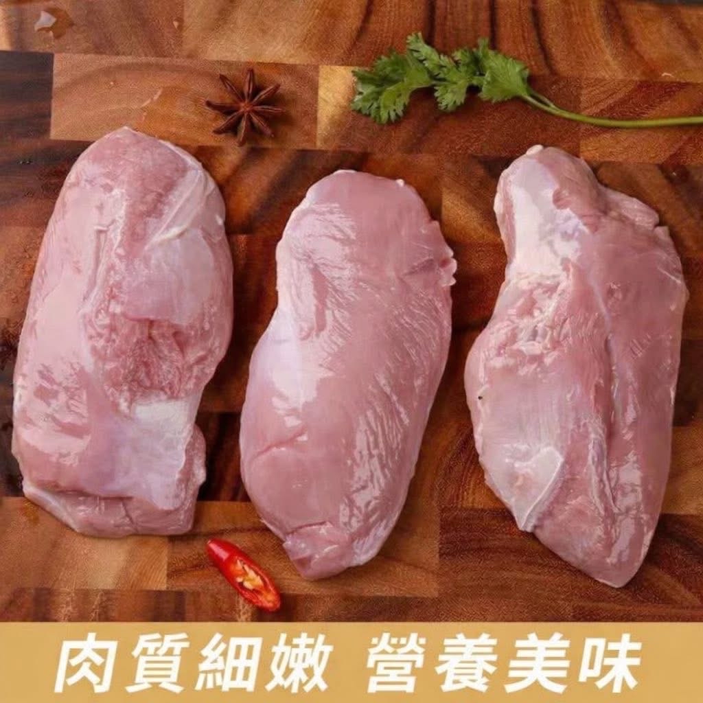 中國無激素去皮生鴨胸（約400g）
