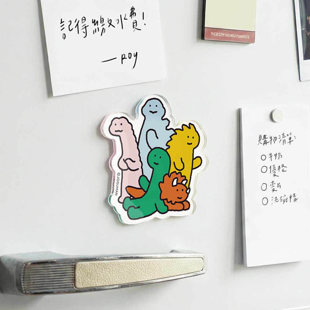 【台灣7-11 預購】JOGUMAN 壓克力磁鐵冰箱貼 (六款可選)