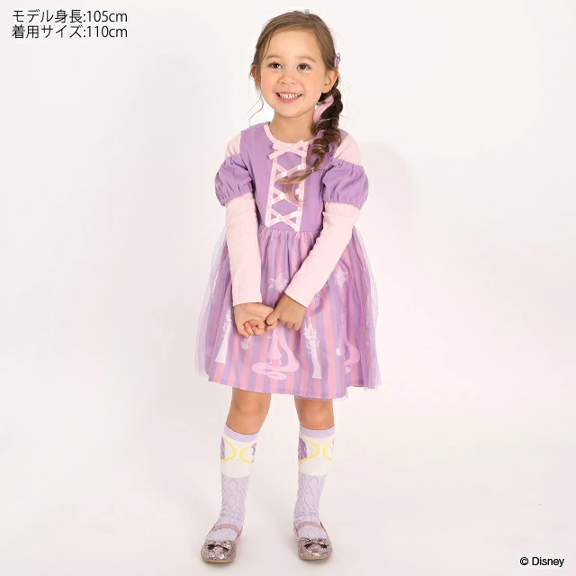 🆕【⭐訂購⭐】 🇯🇵日本直送 🌀日本品牌 #Disney 長袖公主裙 🌀[PLIA-0115] [261015]