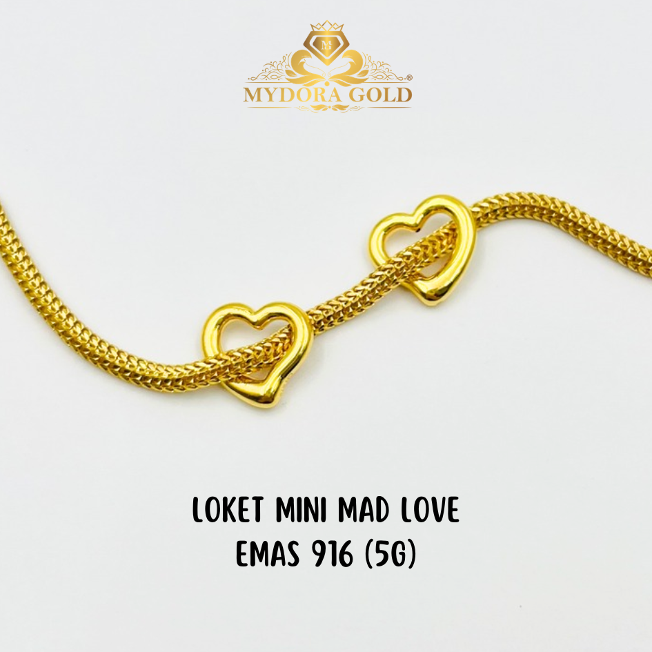 MYDORA Loket Mini Mad Love (5G) l EMAS 916/22K