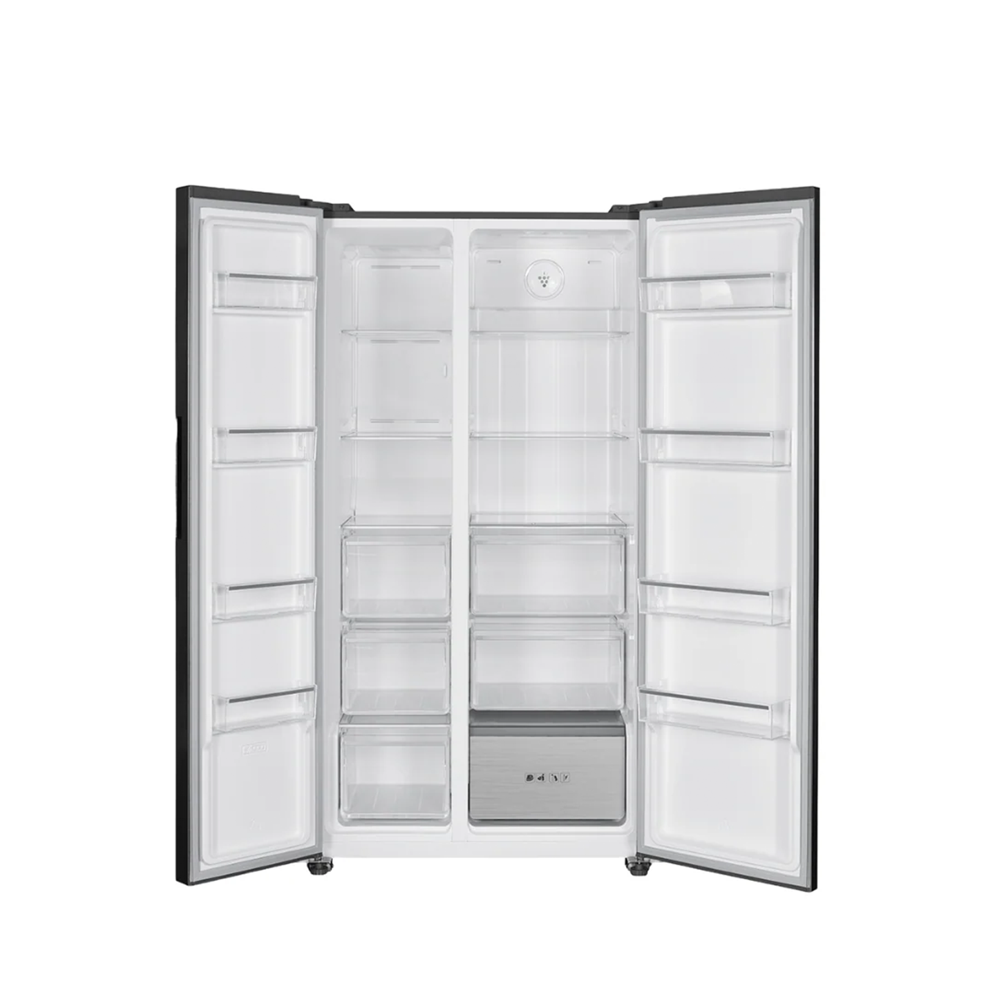Sharp 680L Glass Door Side-by-Side Refrigerator (SJXP6822GK)