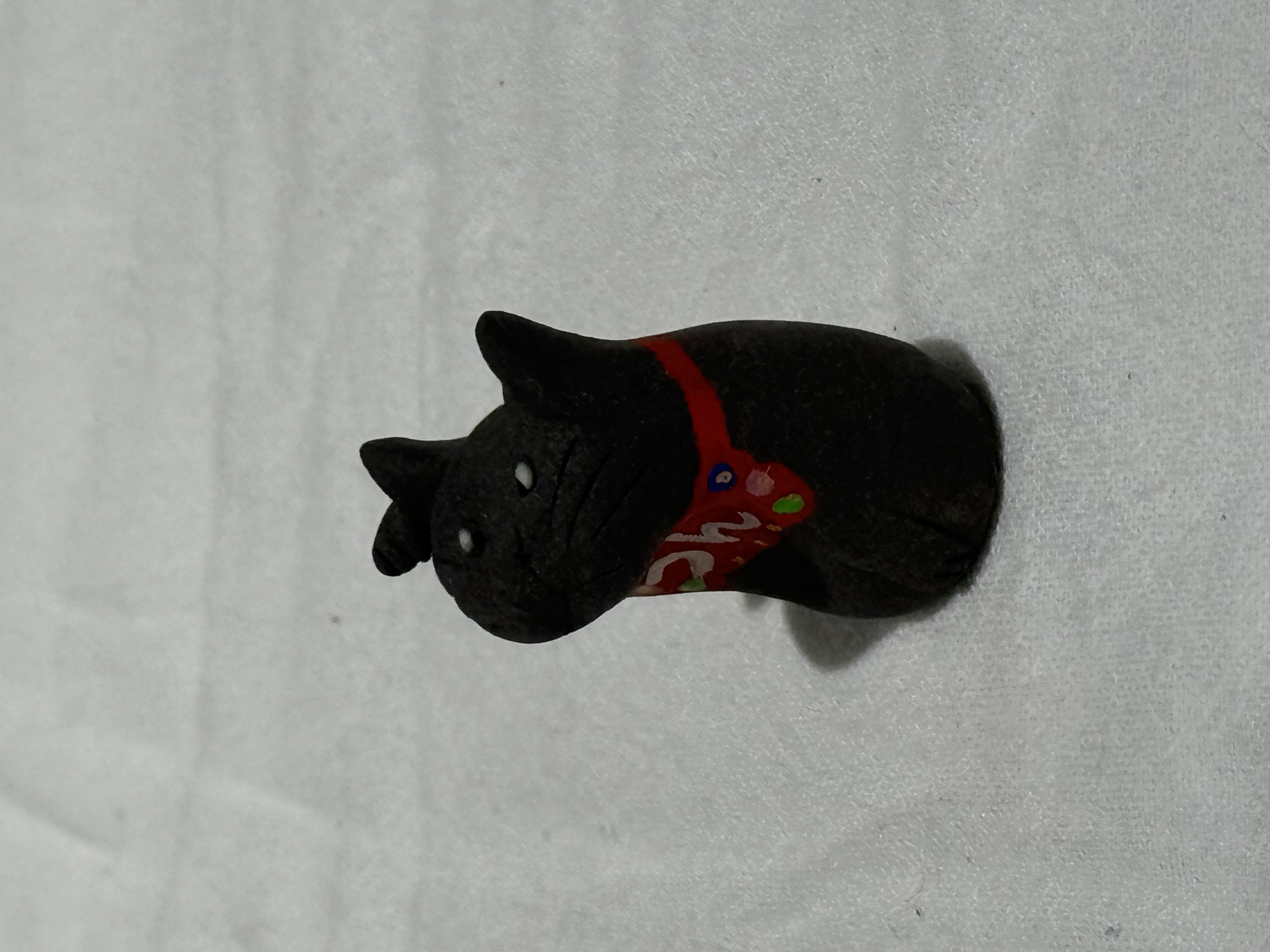 半澤淳子  黑色貓咪擺件 ABCDE款