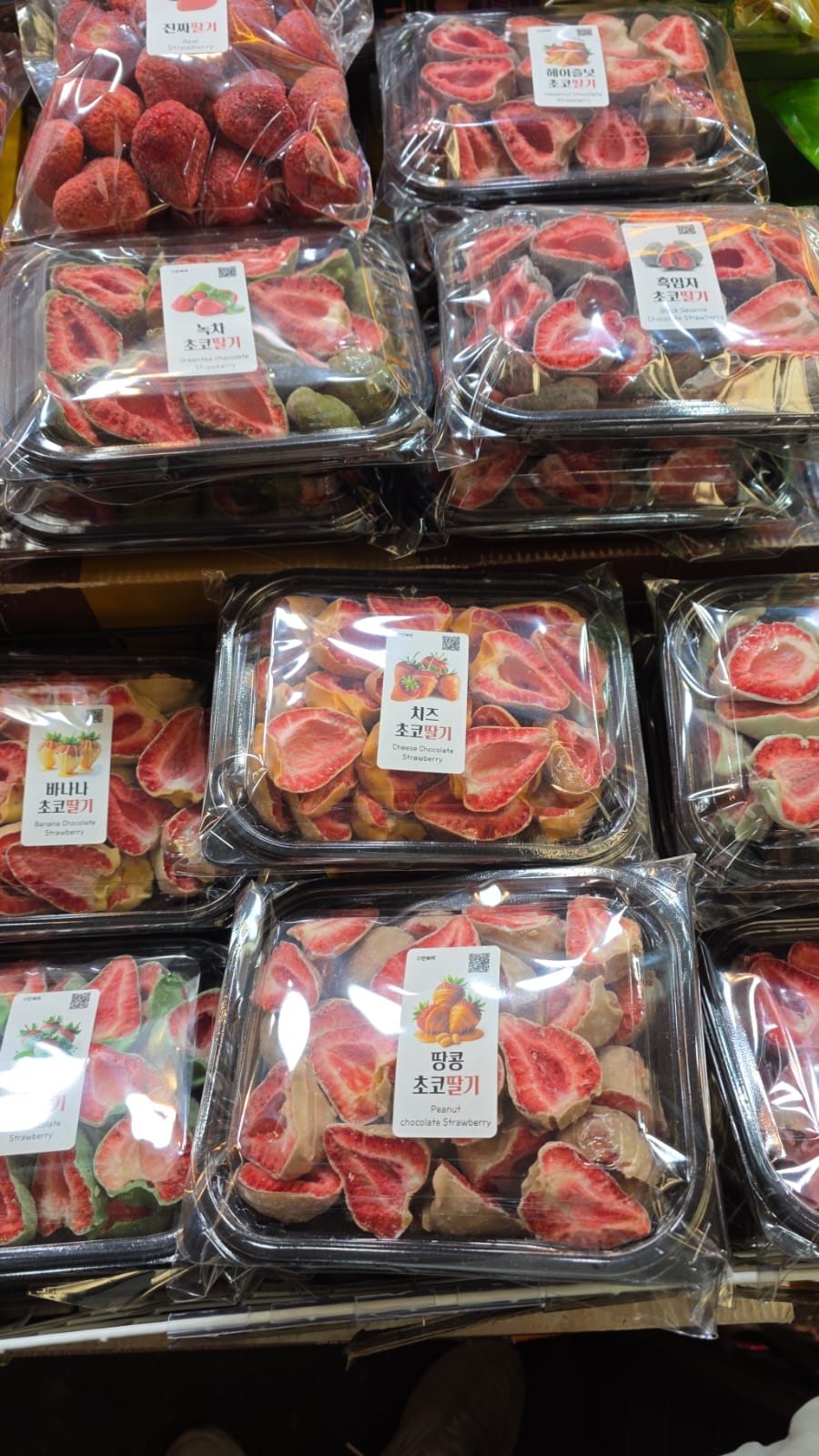 black chocolate strawberry