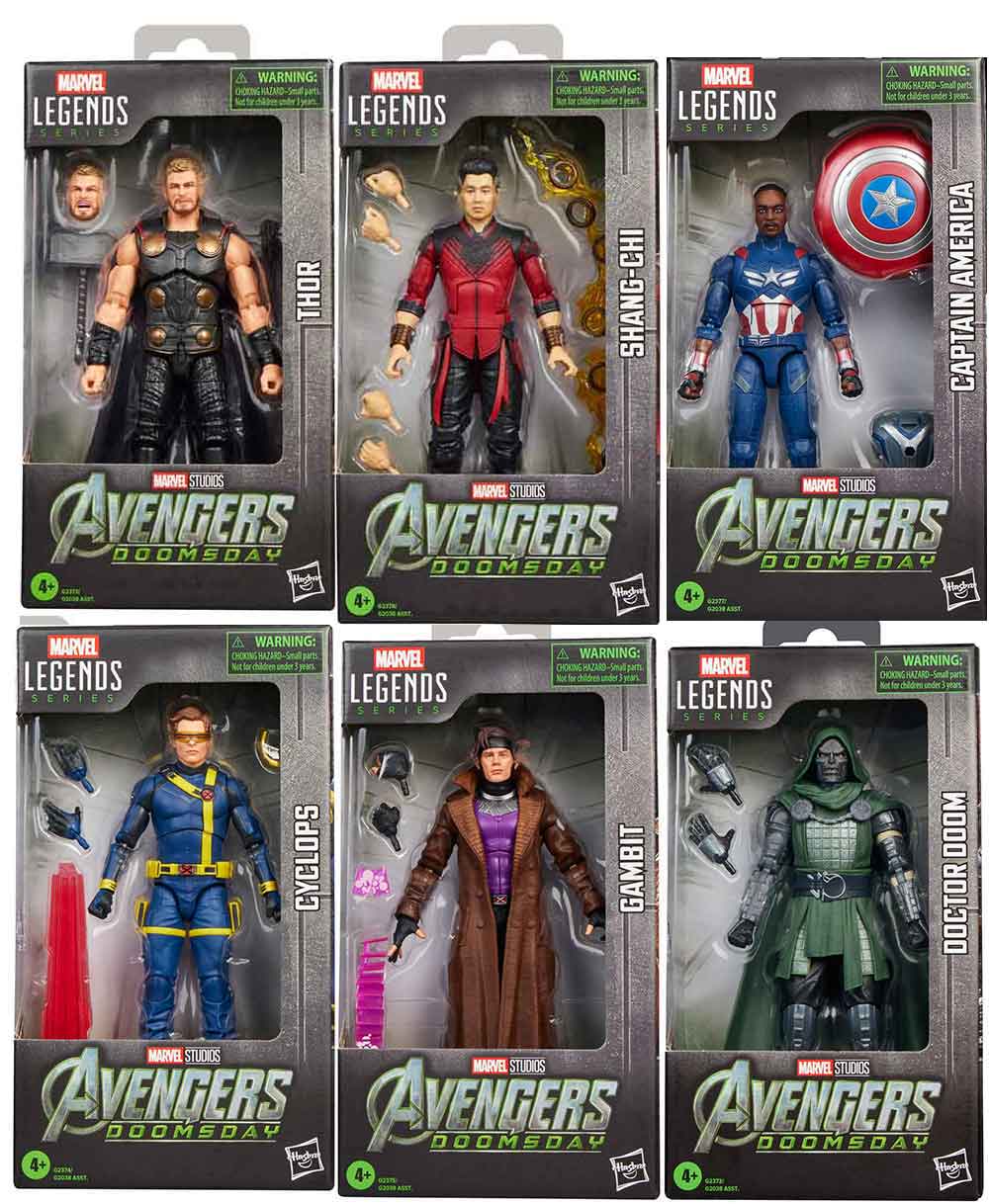 預訂商品 Marvel Legends Avengers Doomsday Set of 6 