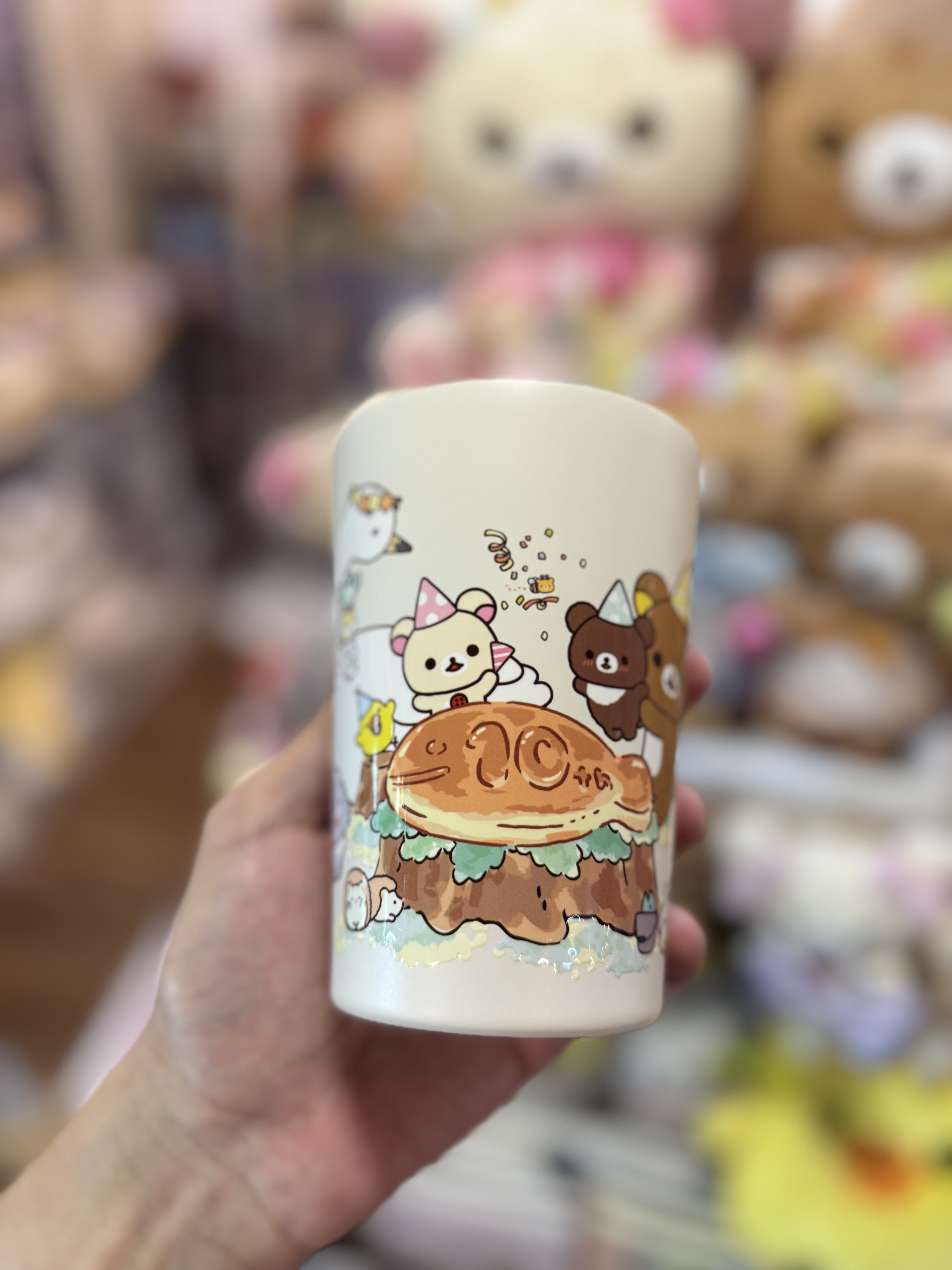 《現貨》全新日本專店限定 小熊10週年紀念雙重不鏽鋼保溫杯