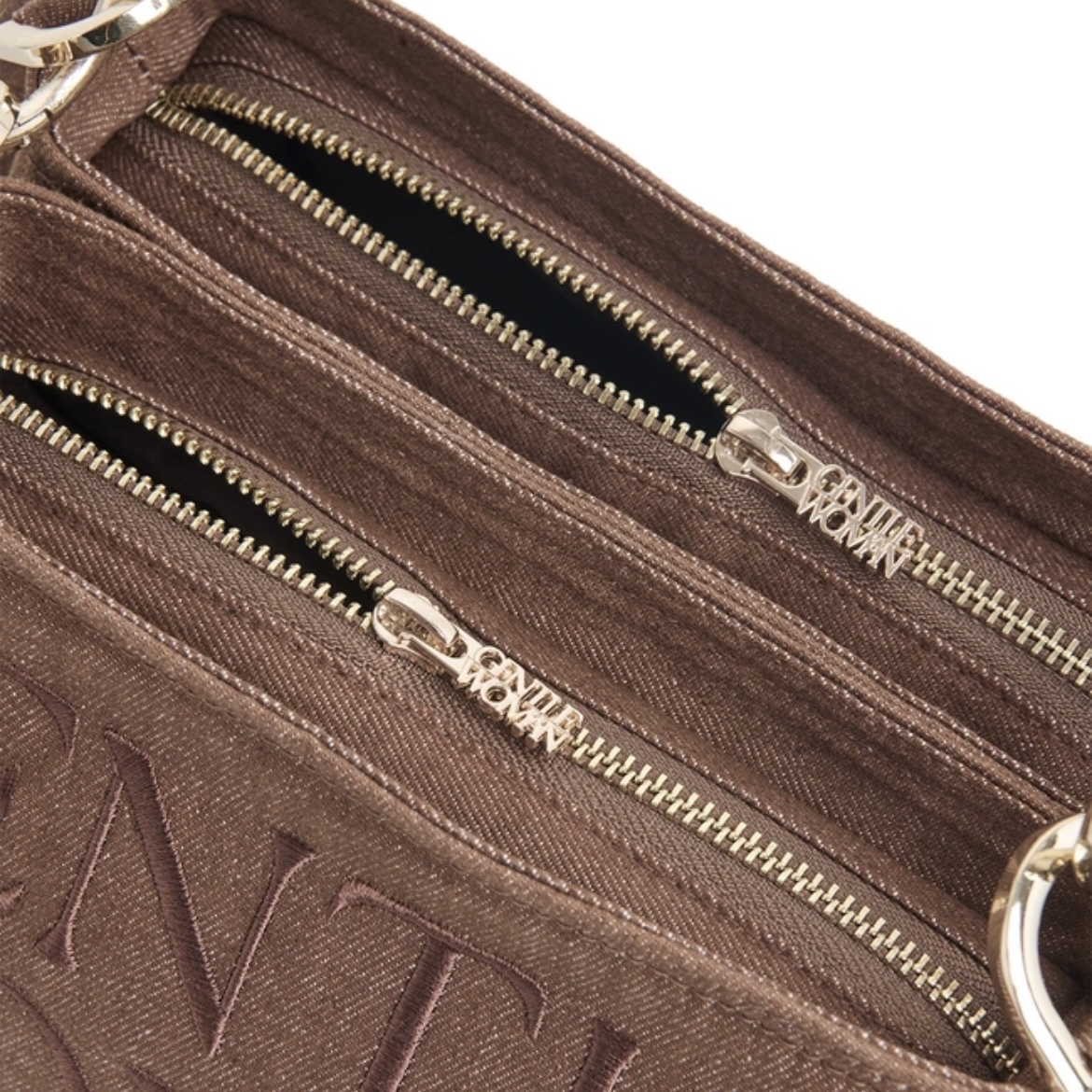 預購 | 🇹🇭GENTLEWOMAN DOUBLE SHOULDER BAG(BROWN) BG1100-2