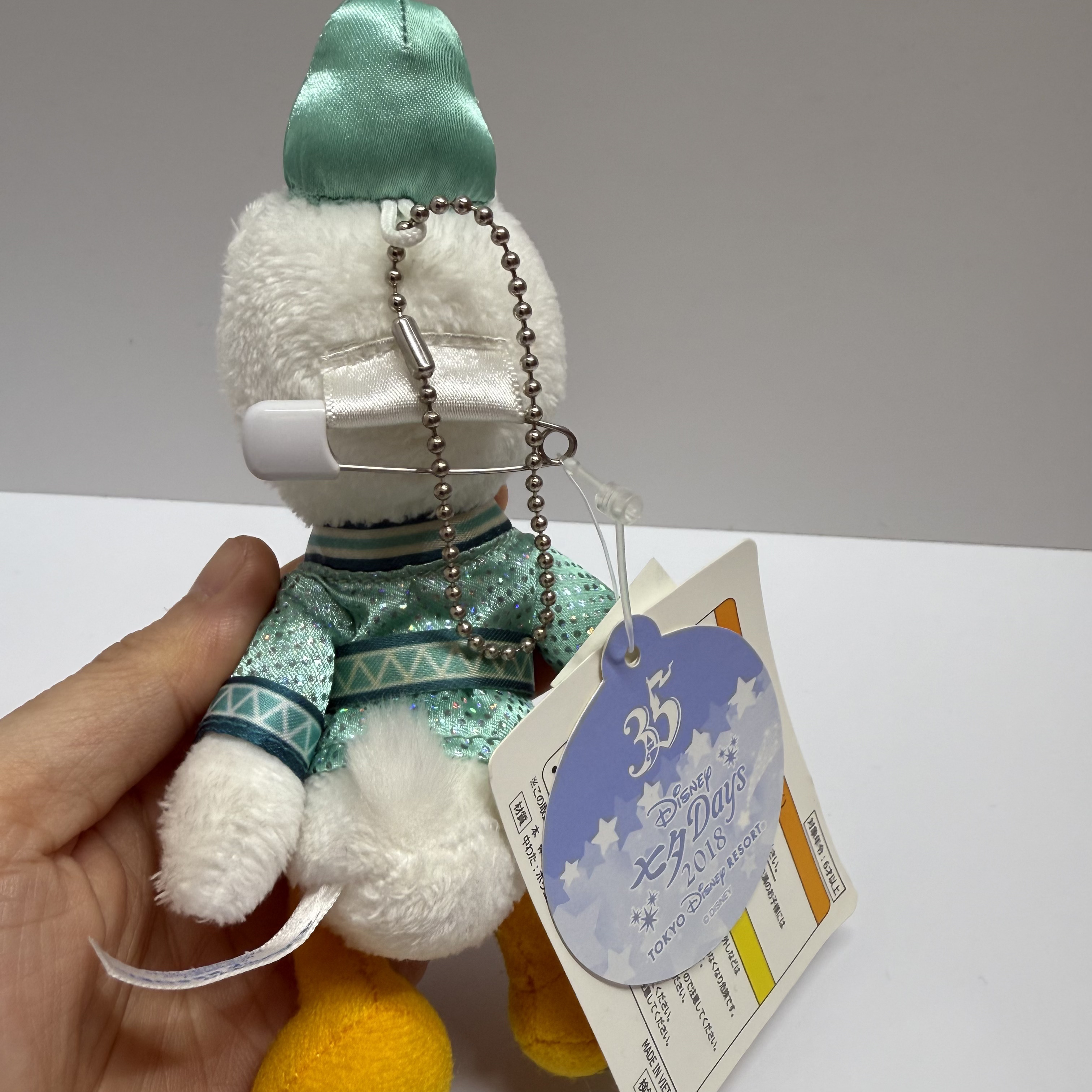 現貨 樂園限定 中古 Donald 2018年七夕吊飾